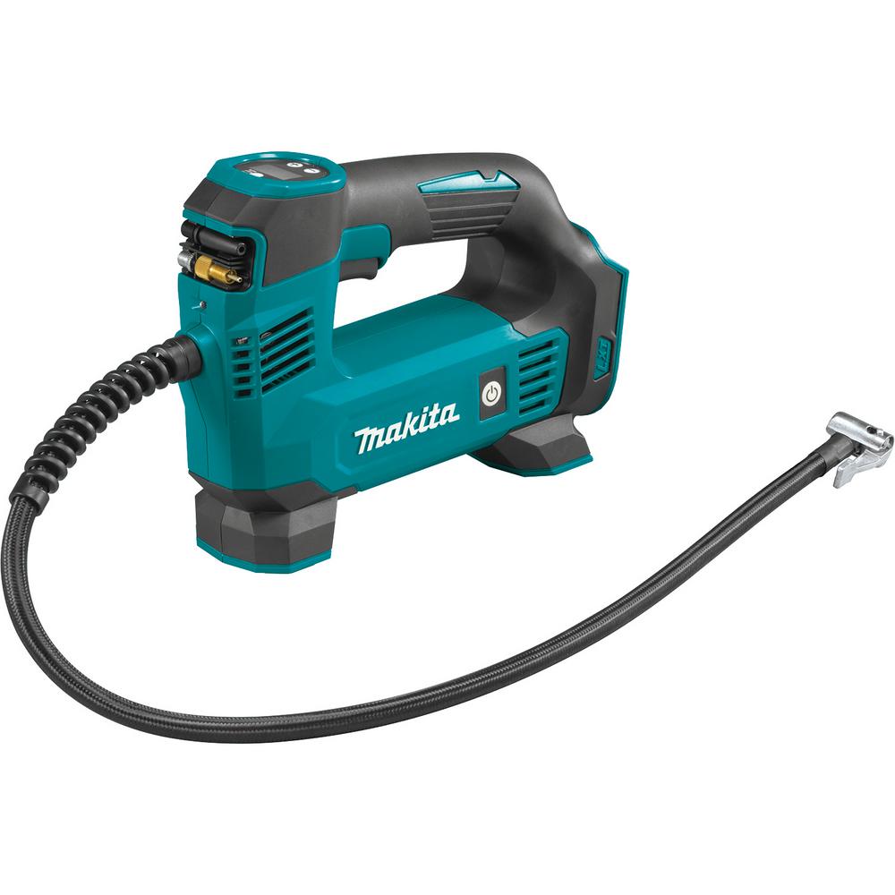 2025 Inflador Inalámbrico Makita de 18 Voltios LXT con Ion de Litio (Solo Herramienta) DMP180ZX