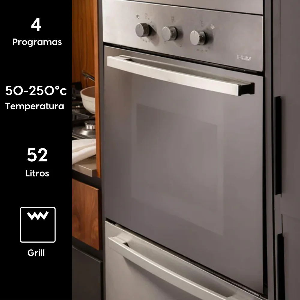 2025 Horno Empotrado Elegance III 52 Lts FDV