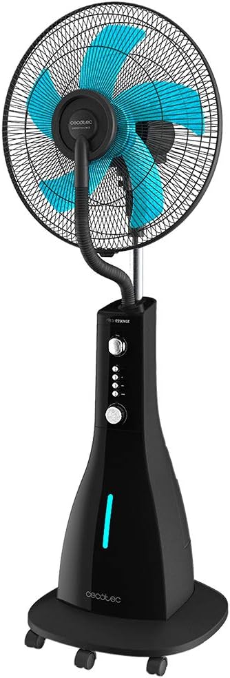 Ventilador con Nebulizador de Agua Fresca Cecotec EnergySilence 490 con Control Remoto, 90W, Diámetro 16