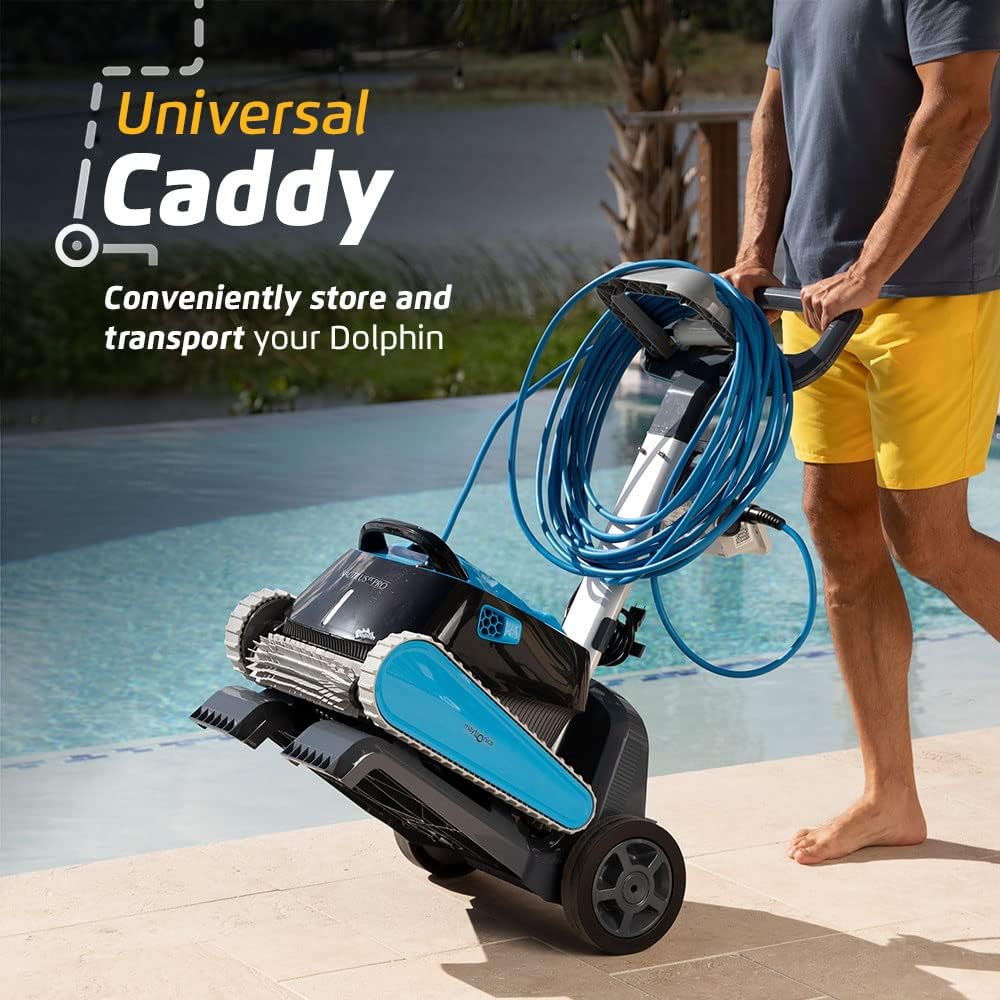 2025 Limpiador Robótico de Piscina Dolphin Nautilus CC para Piscinas de hasta 33 Pies – Cepillo de Escalado de Paredes