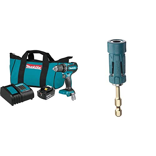2025 Kit de taladro-atornillador inalámbrico Makita XFD131 LXTu00ae de 18 V y 1/2