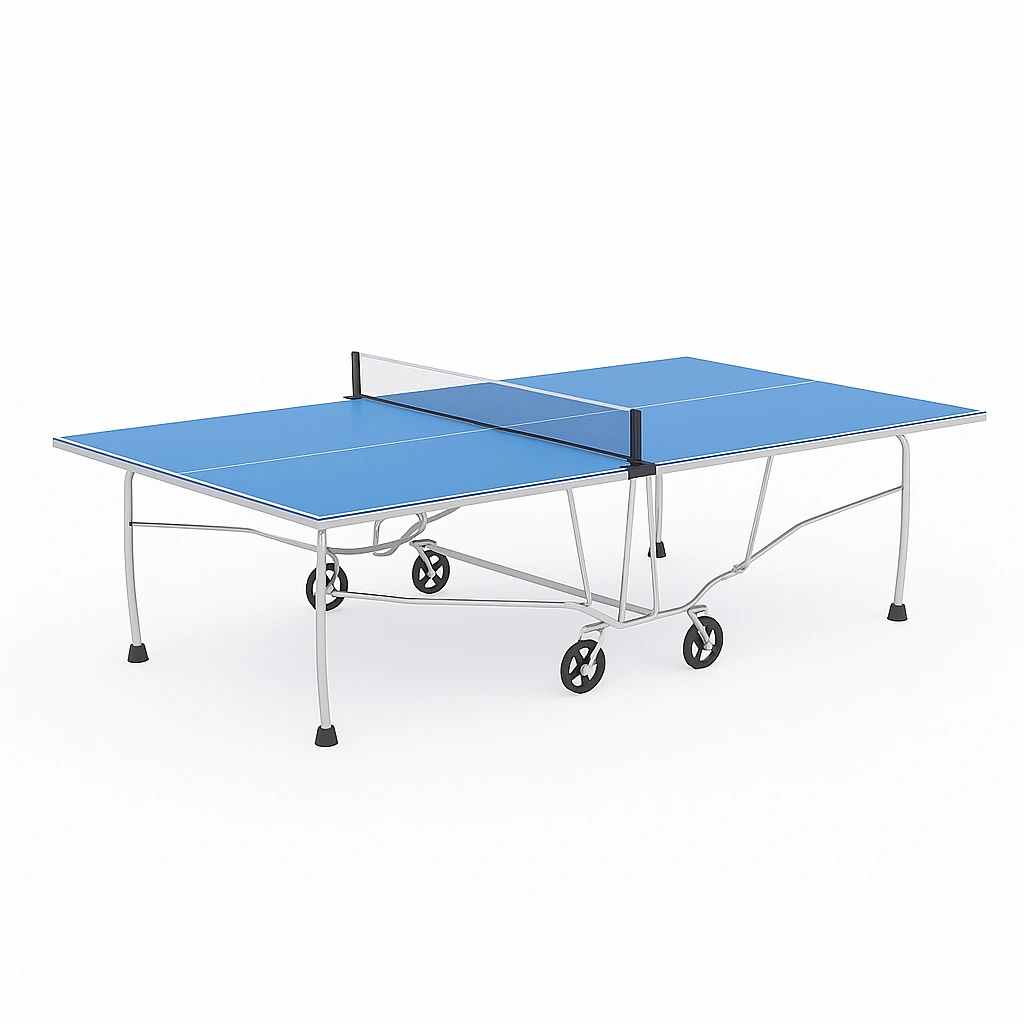 Mesa de Ping Pong Azul Acero Interior/Exterior 274x152.5x76 cm
