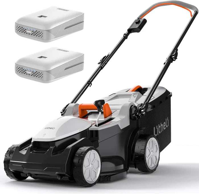2025 Cortacésped inalámbrico U20 37 cm 2 × 20V con opciones de motor brushless o con escobillas y baterías de 4,0 Ah