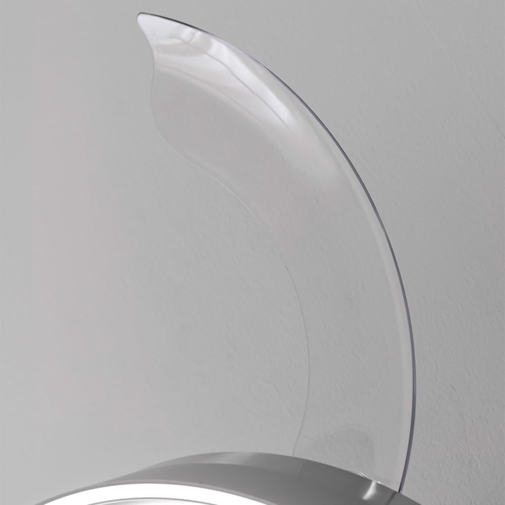 Ventilador de Techo Cecotec con Aspas Retráctiles y Lámpara Invisible EnergySilence Aero 4280 de Acero, 40 W, Diámetro 42 Pulgadas (106 cm), Temporizador, 3 Tonos de Luz, Función Verano-Invierno