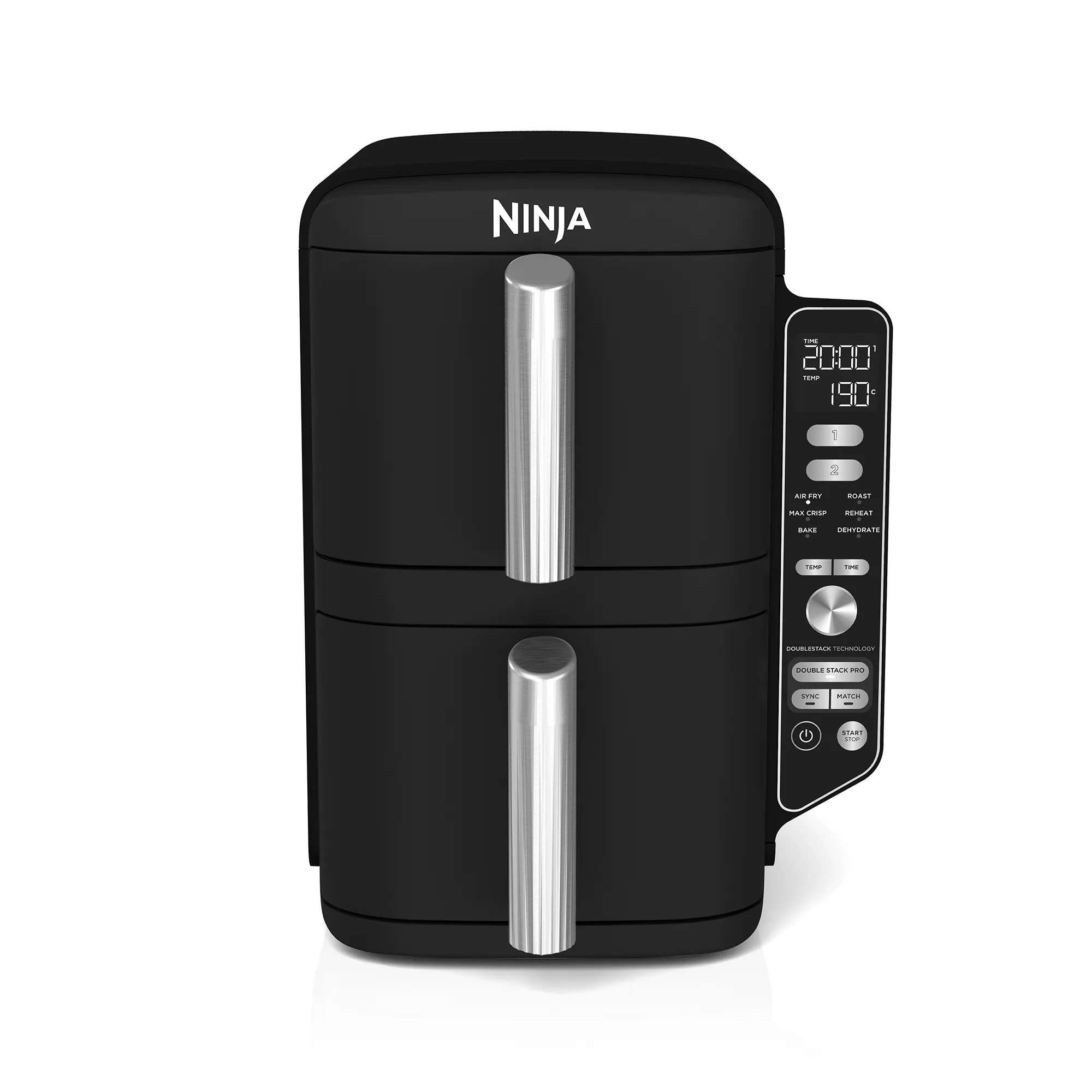 2025 Freidora de aire Ninja DoubleStack™ XXXL 9,5 L con 2 cajones