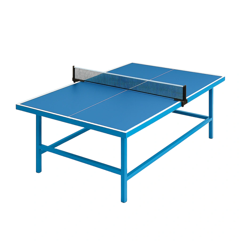 Mesa de ping pong verde/acero para interior y exterior de 274x152.5x76 cm