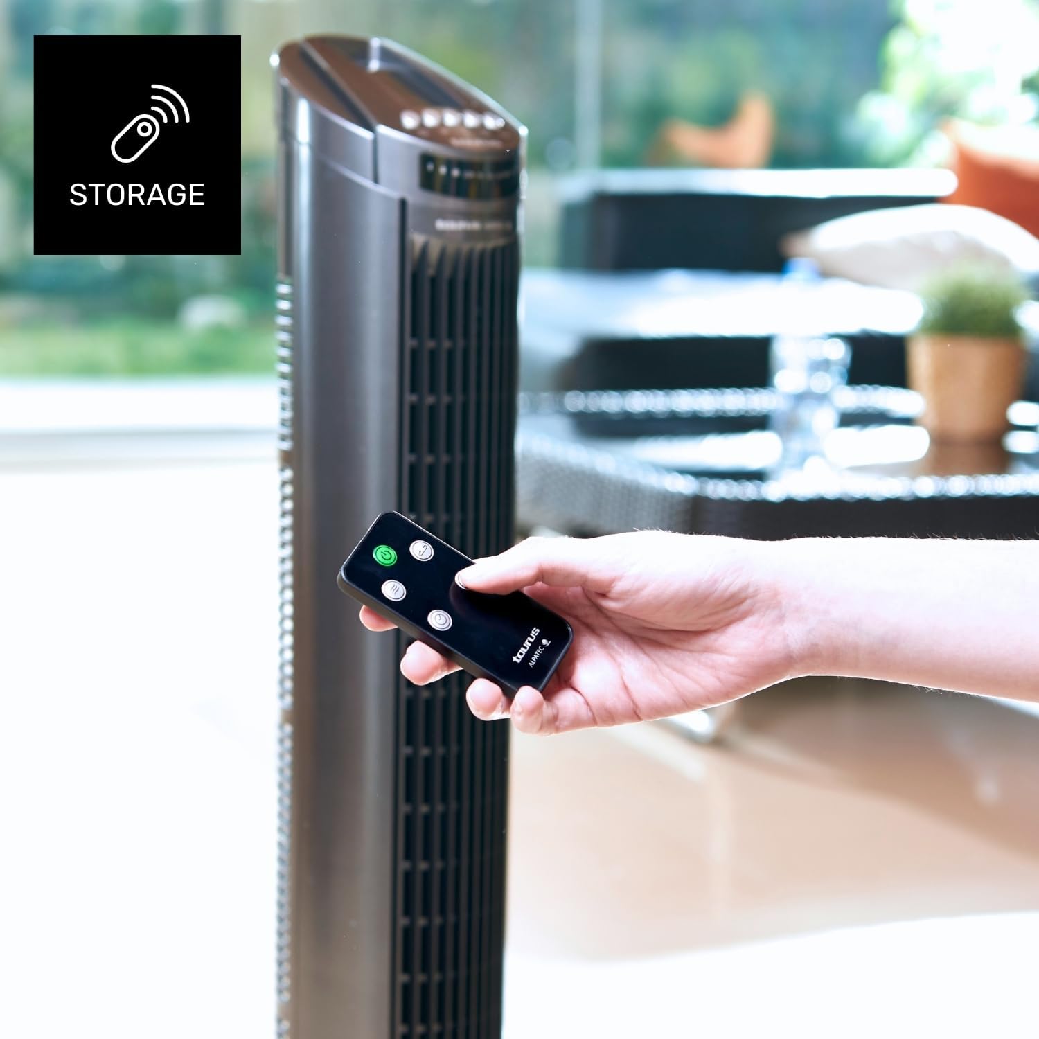 Ventilador de Torre Taurus - New Babel 50W, Altura 86 cm