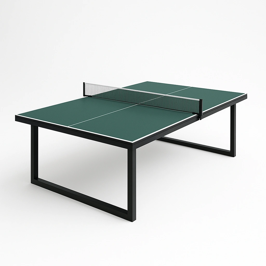 Deportes Mesa de ping pong Verde Metal Interior/Exterior 274x152.5x76 cm