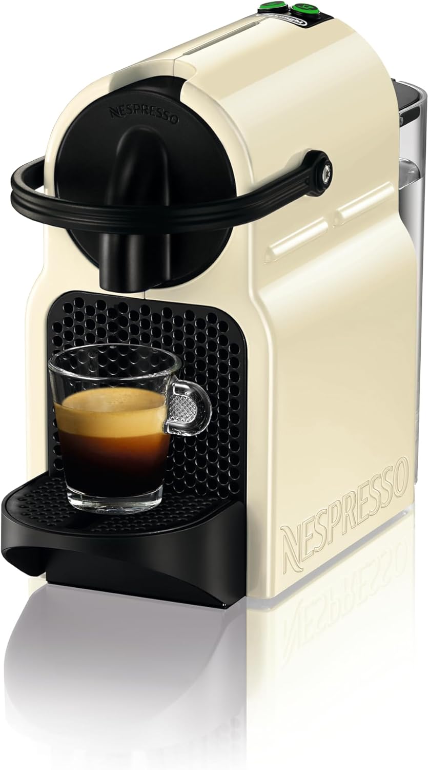 Cafetera Nespresso De'Longhi Inissia EN80.B para cápsulas Nespresso, 19 bar, apagado automático, color negro