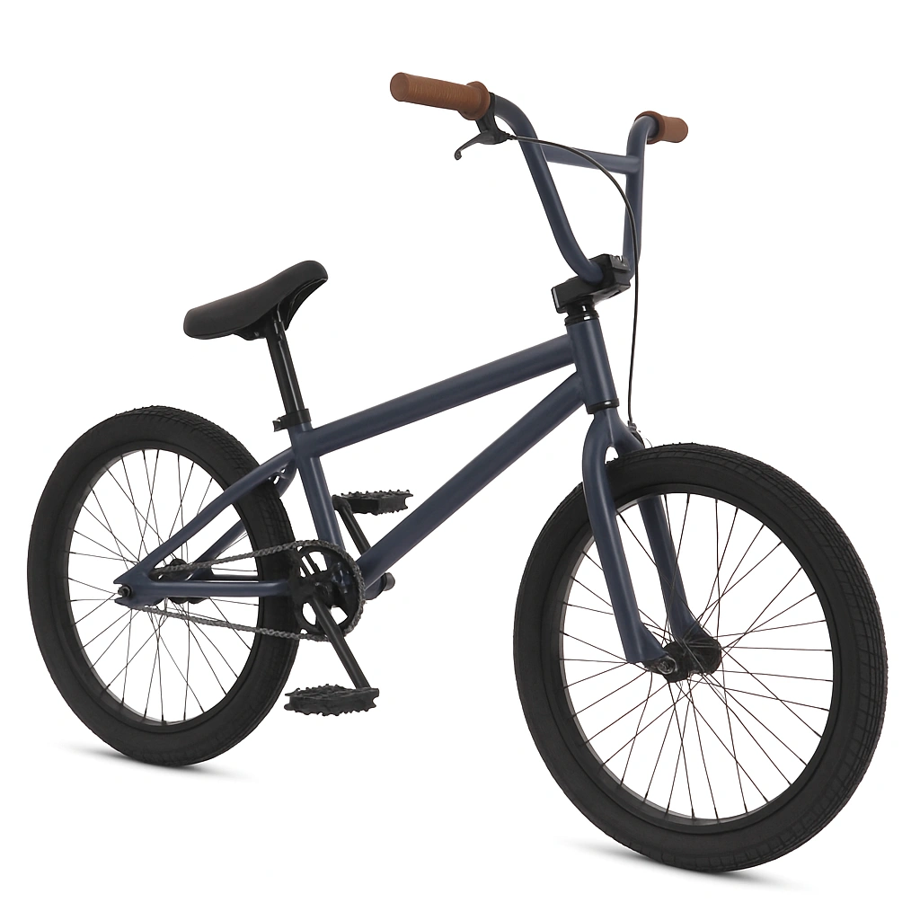 Bicicleta BMX Azul Acero Para Uso Urbano