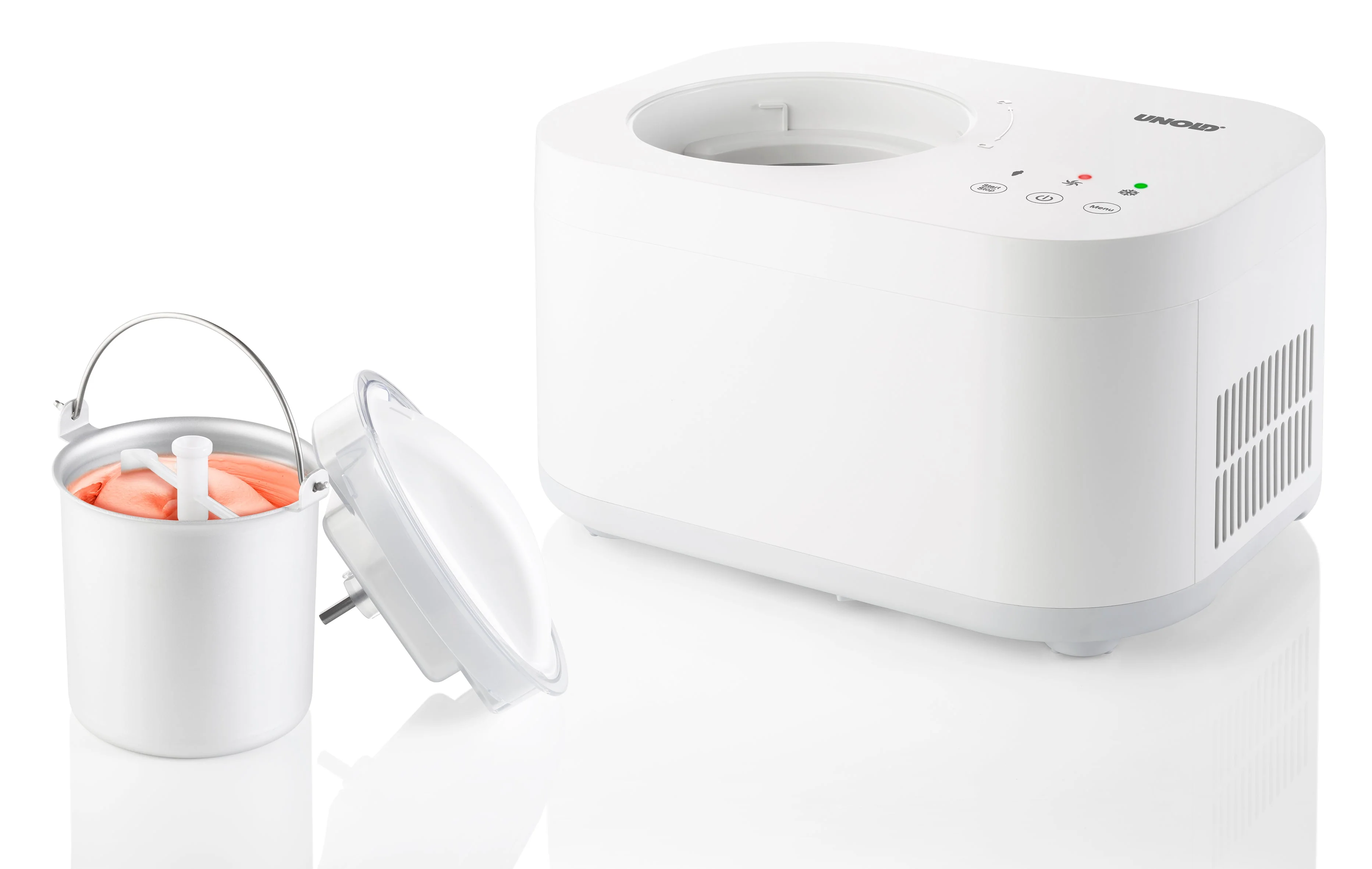 2025 Máquina para hacer sorbetes Snow con libro de recetas 1 L