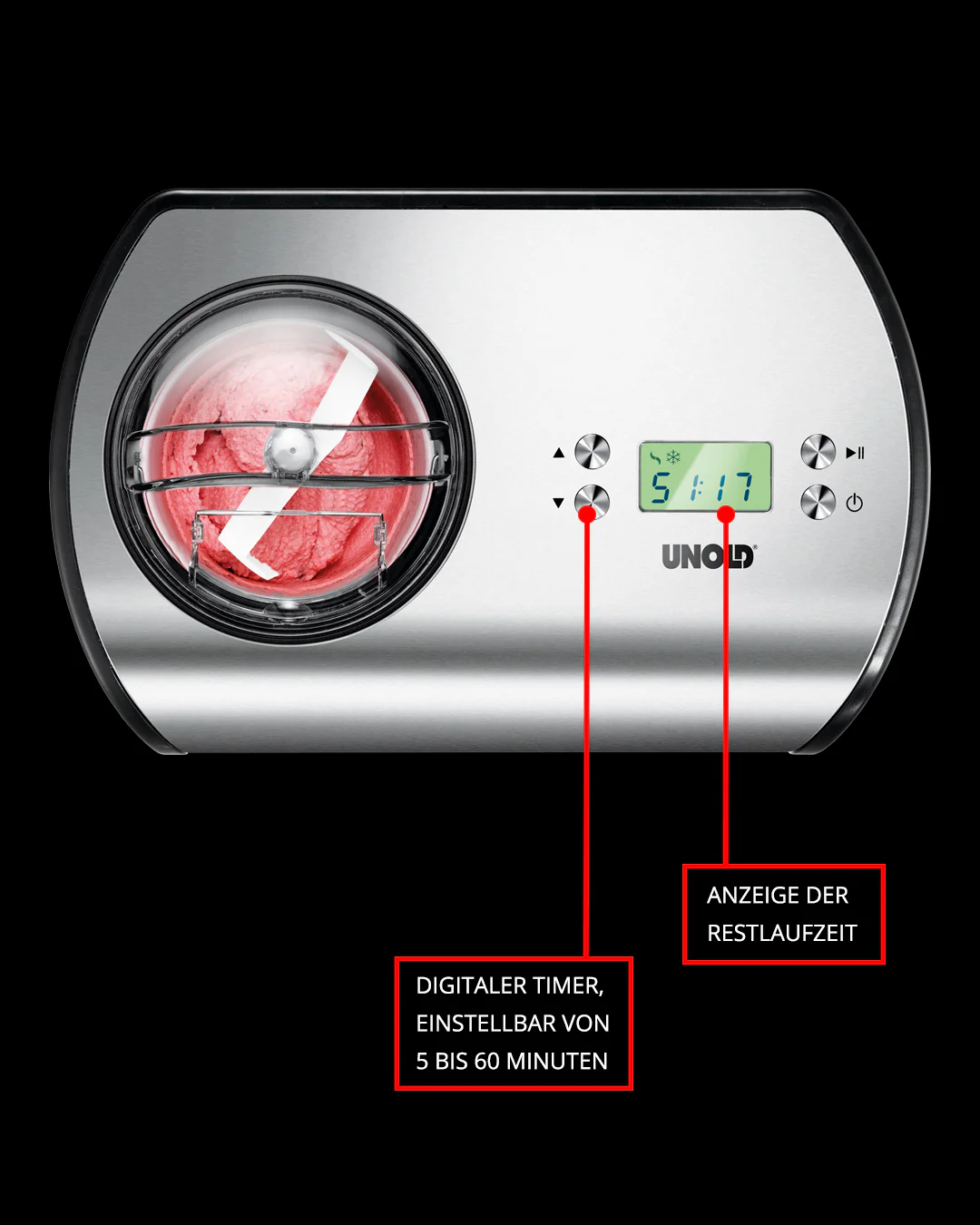 2025 Máquina de hielo One 1,2 L
