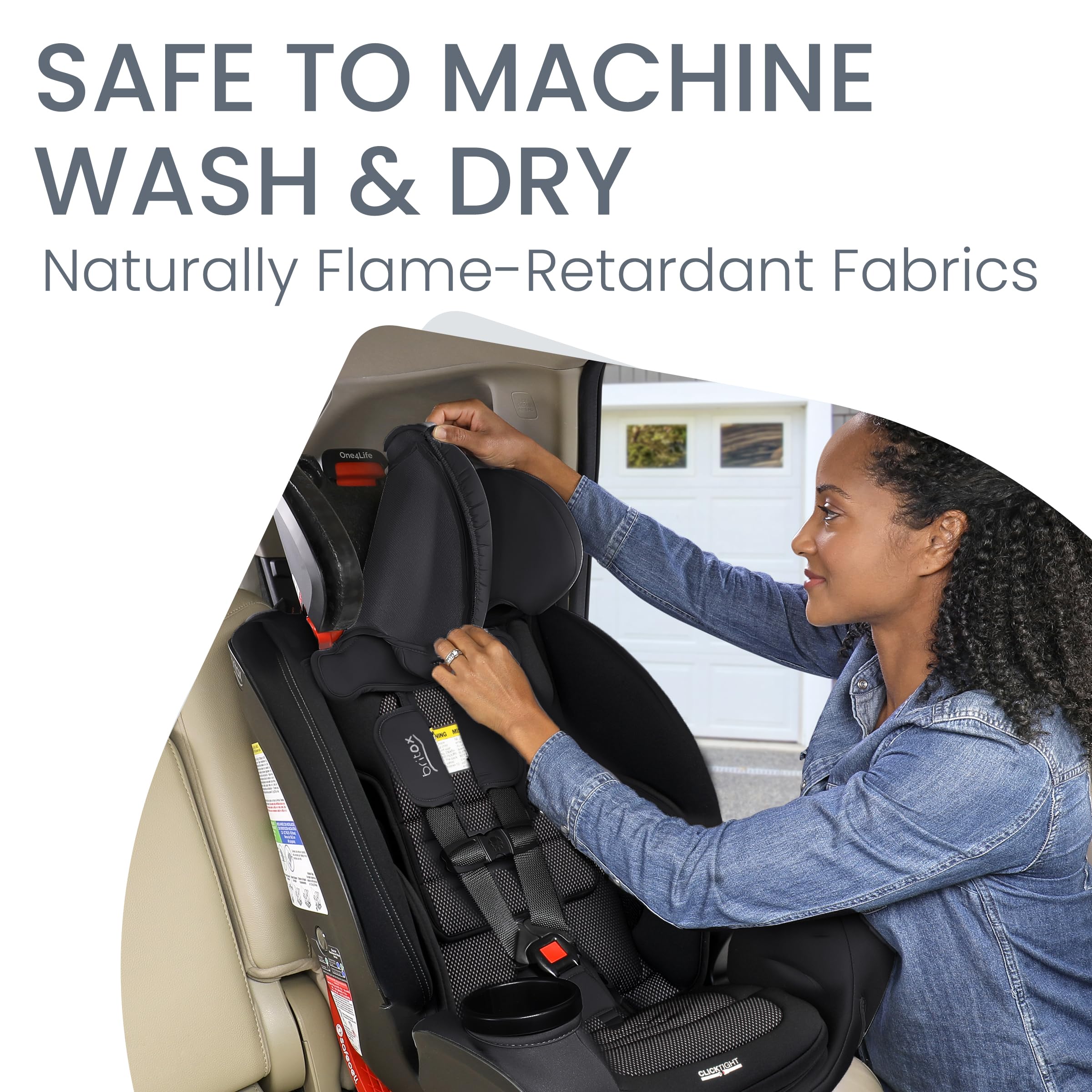 2025 Britax One4Life Asiento Convertible para Auto, De Frente y Contra Frente, Rendimiento