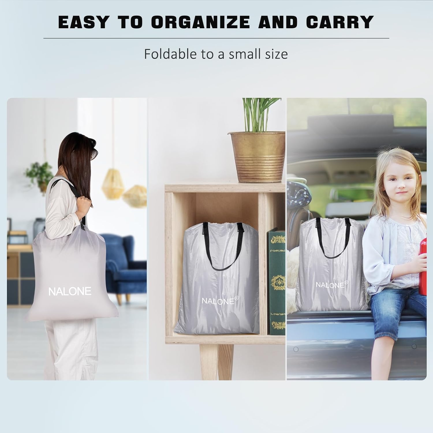 Colchón Inflable NALONE, Cama Inflable con Bomba Incorporada, Inflado en Solo 3 Minutos, para Invitados o Uso en Casa, 203 x 152 x 46 cm, Peso Máximo 310 kg, Cama Doble