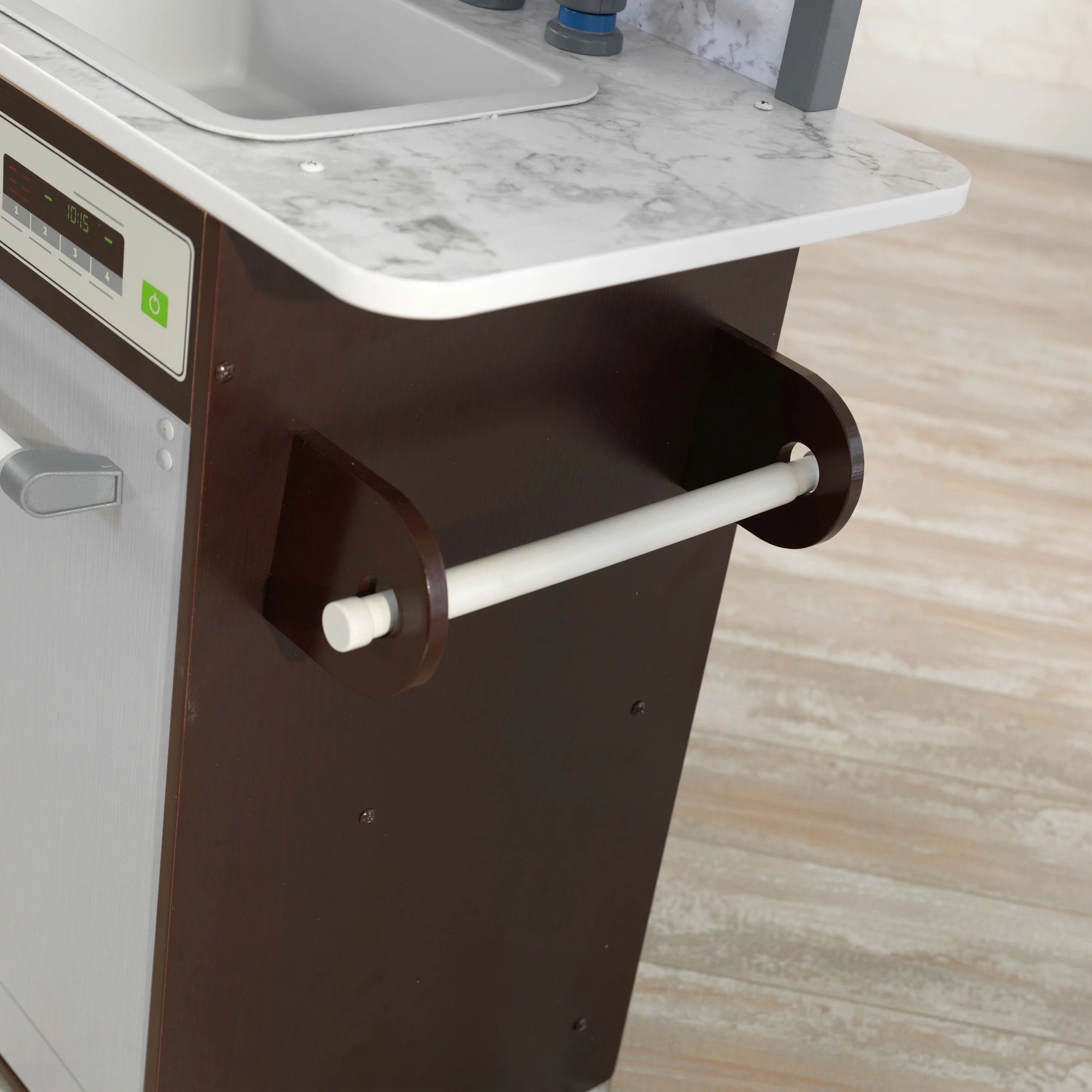 2025 Cocina de Juguete KidKraft Uptown Elite Espresso con Luces y Sonidos