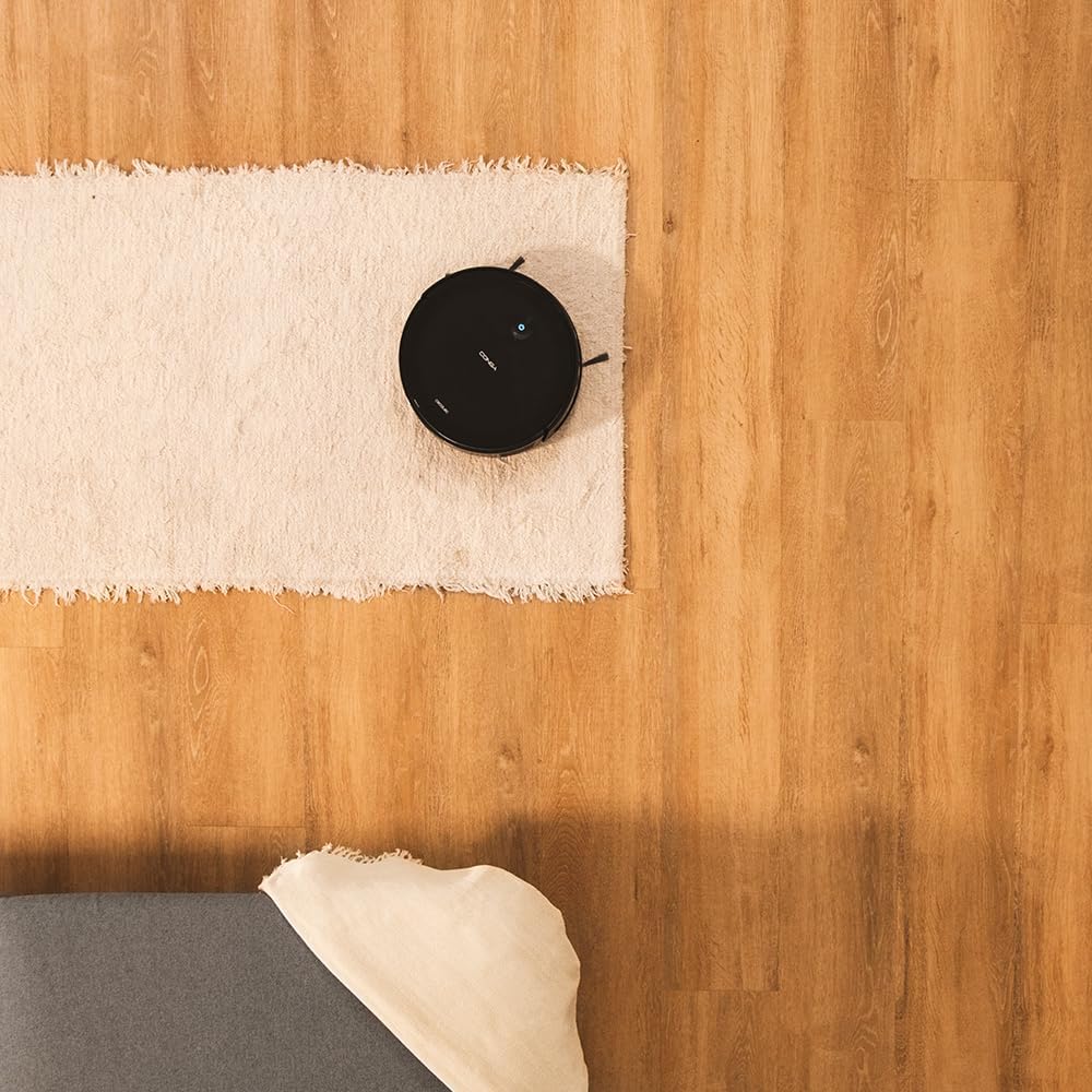 Aspirador Robot Cecotec con Navegación Giroscópica Conga 999 Map X-Treme. Motor de Succión 2000Pa, 2 Cepillos Laterales, 2 Fregonas, Autonomía 120 minutos, Control por App y Mando a Distancia