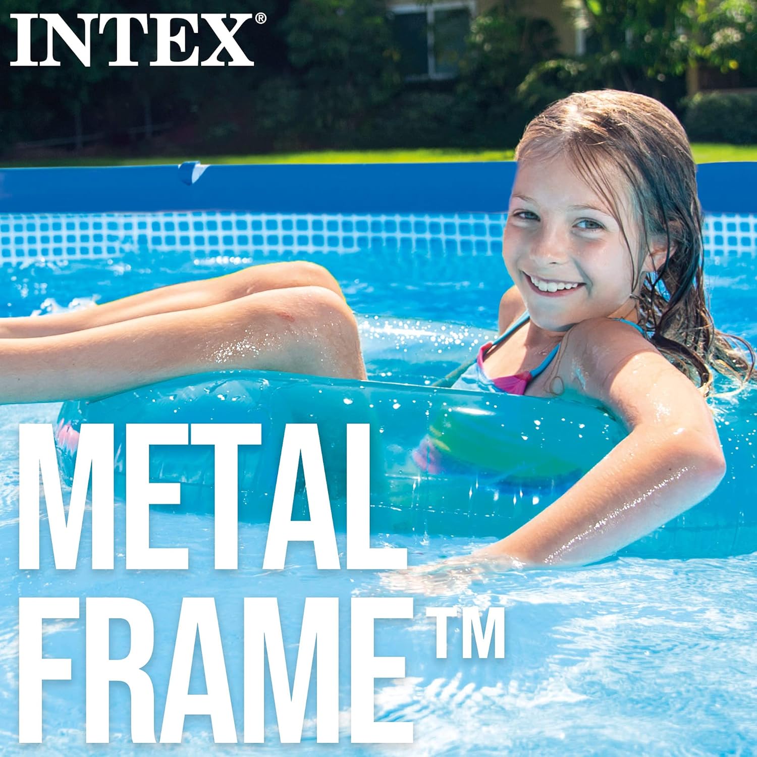 Intex 28271NP – Piscina Desmontable Small Frame 260 x 160 x 65 cm, 2.282 Litros, Azul