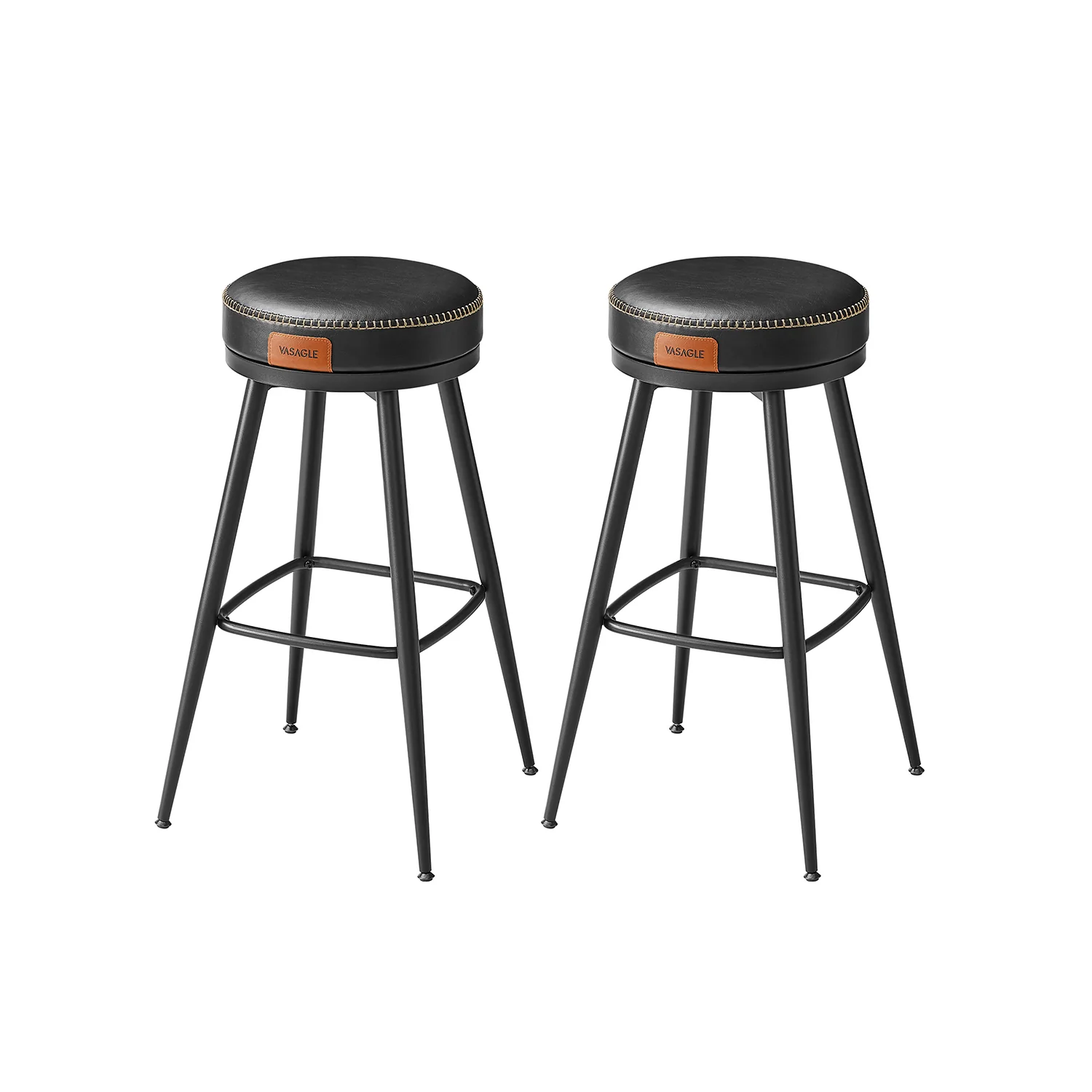 EKHO Colección - Juego de 2 Taburetes de Bar