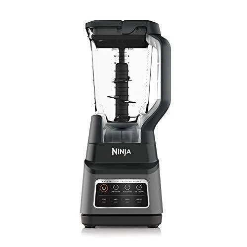2025 Licuadora Profesional Plus Ninja BN701 con Auto-iQ, Capacidad Máxima de 64 oz, Jarra Total Crushing, Color Gris