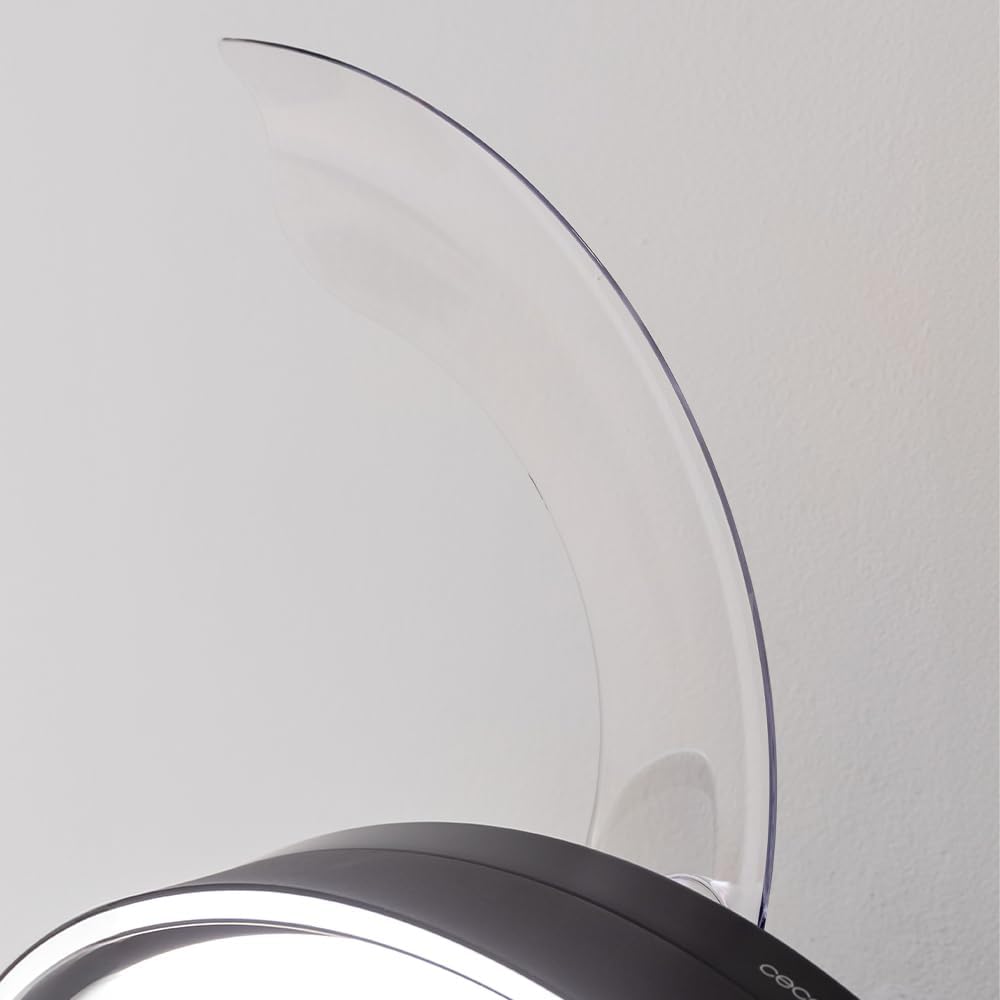 Ventilador de Techo Cecotec con Aspas Retráctiles y Lámpara Invisible EnergySilence Aero 4280 de Acero, 40 W, Diámetro 42 Pulgadas (106 cm), Temporizador, 3 Tonos de Luz, Función Verano-Invierno