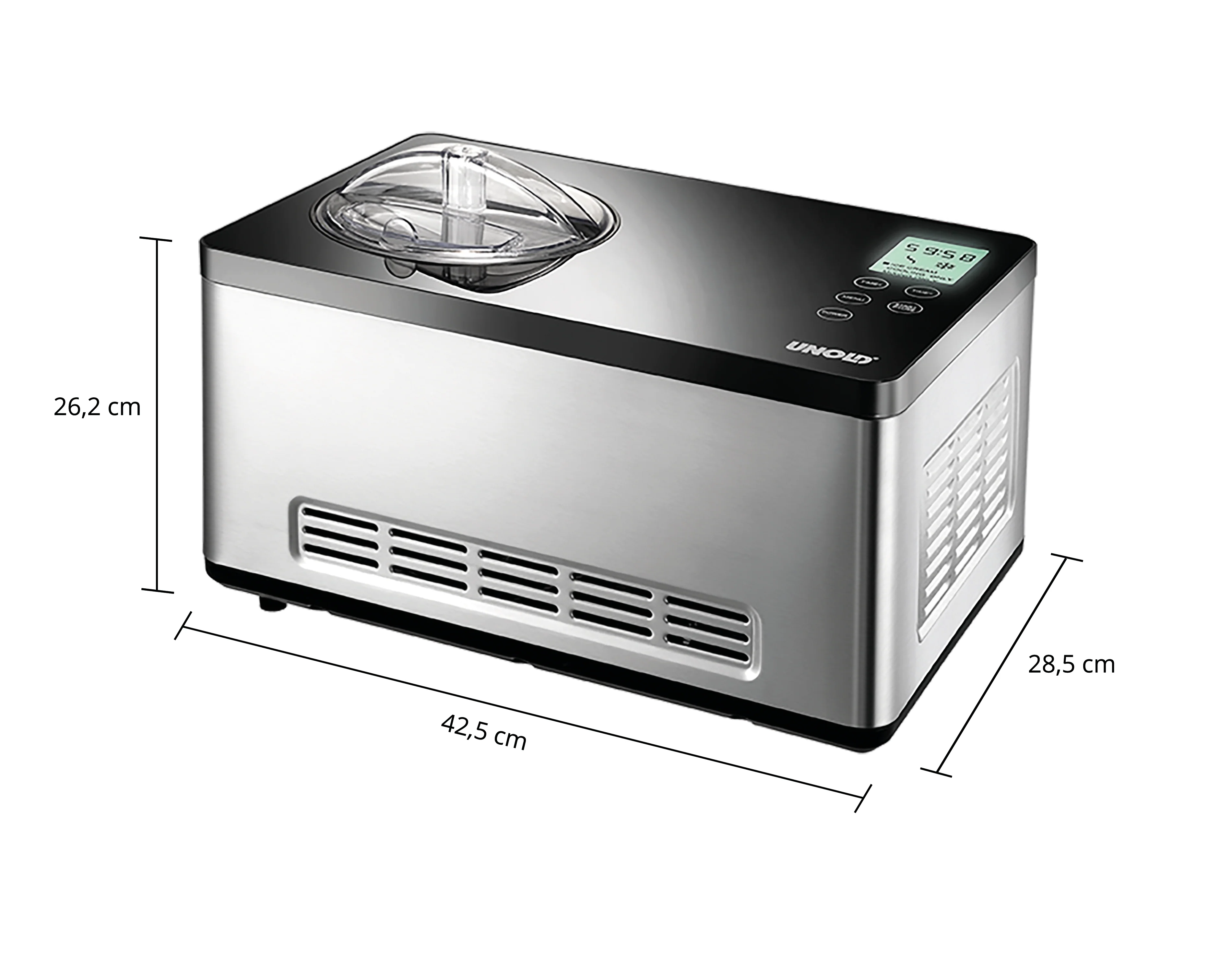 2025 Máquina para hacer sorbetes Gusto con libro de recetas 2 L