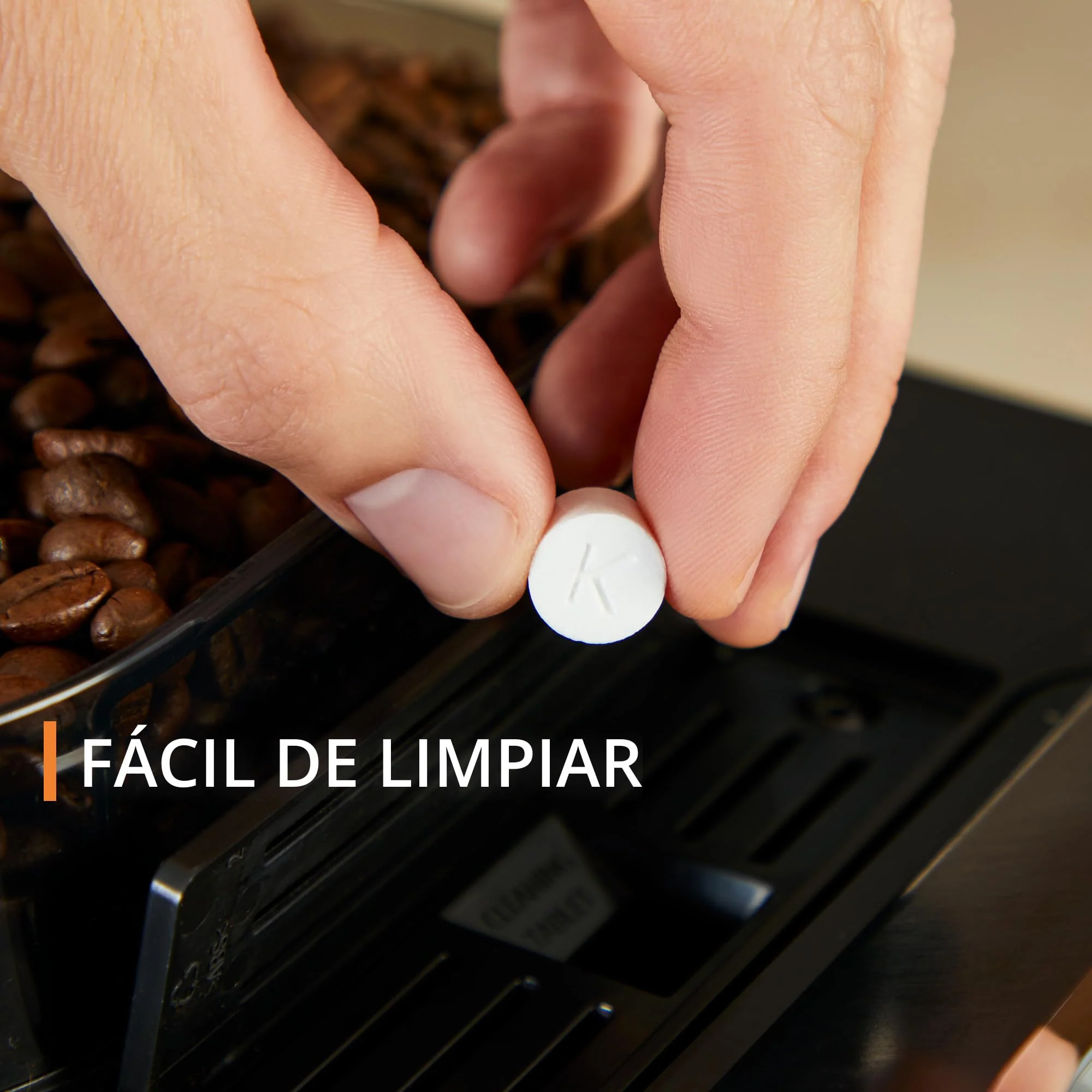 2025 Krups Essential - Cafetera súper automática, 15 Bares de presión, Molinillo cónico de Metal, con selección de cantidad e Intensidad de café, 1.7 l, 1 Cups, Acero, Pantalla LCD + Acc. Leche