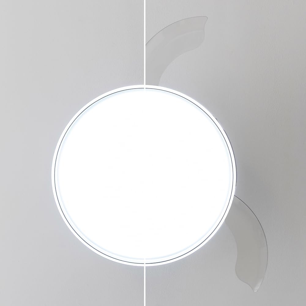 Ventilador de Techo Cecotec con Aspas Retráctiles y Lámpara Invisible EnergySilence Aero 4280 de Acero, 40 W, Diámetro 42 Pulgadas (106 cm), Temporizador, 3 Tonos de Luz, Función Verano-Invierno