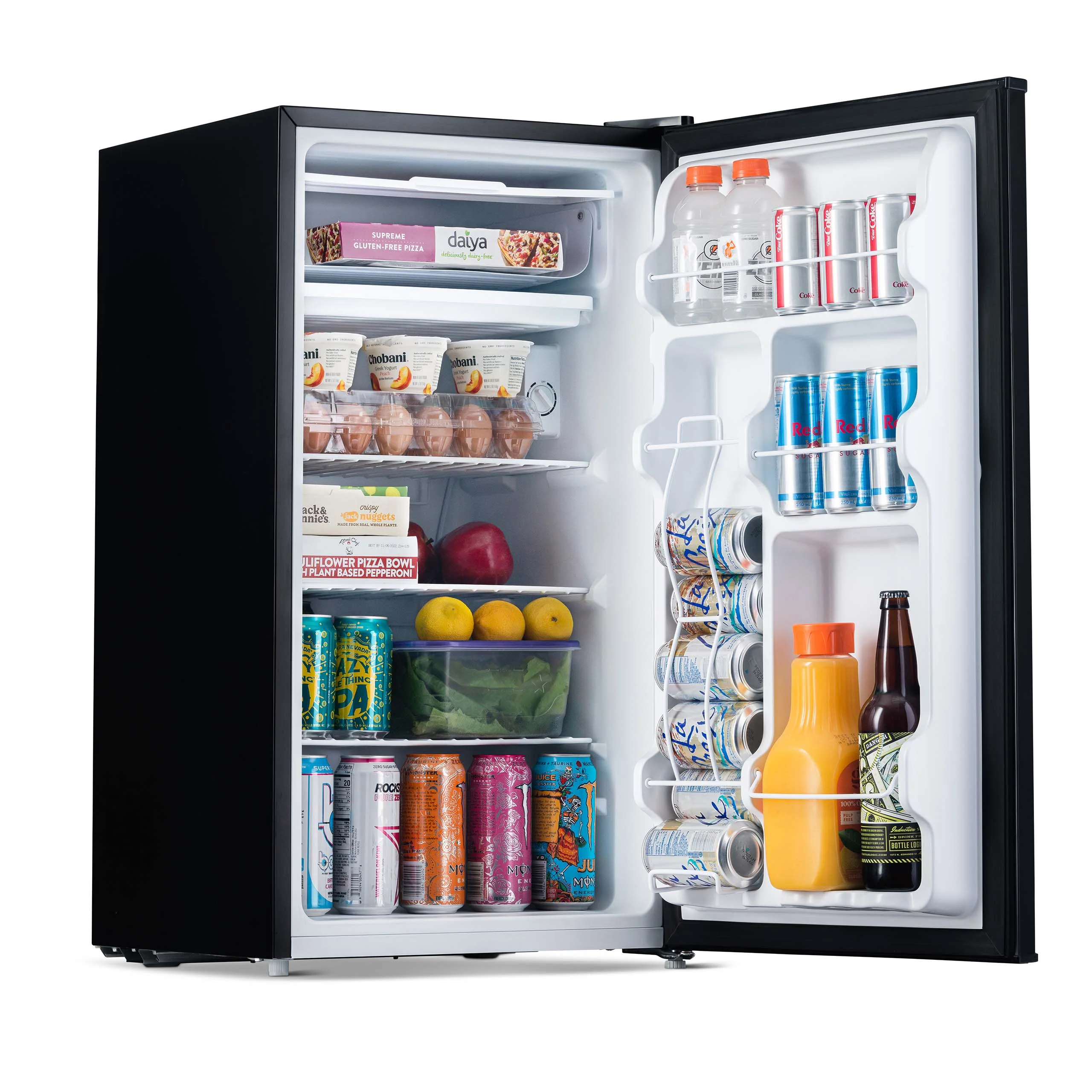 2025 Newair® Mini refrigerador compacto con congelador, 3,3 pies cúbicos – Negro