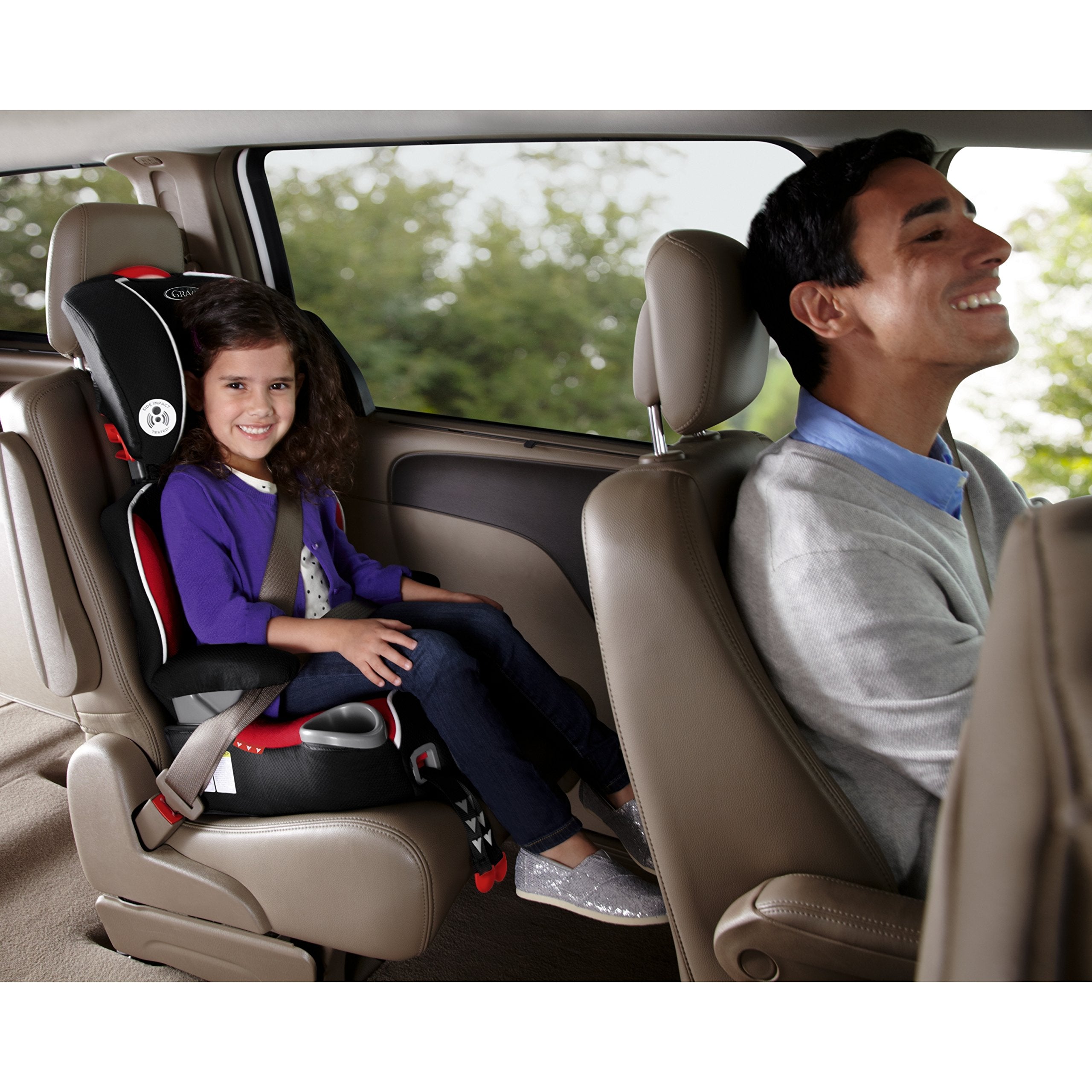 2025 Asiento Elevador Graco Affix Highback Atomic