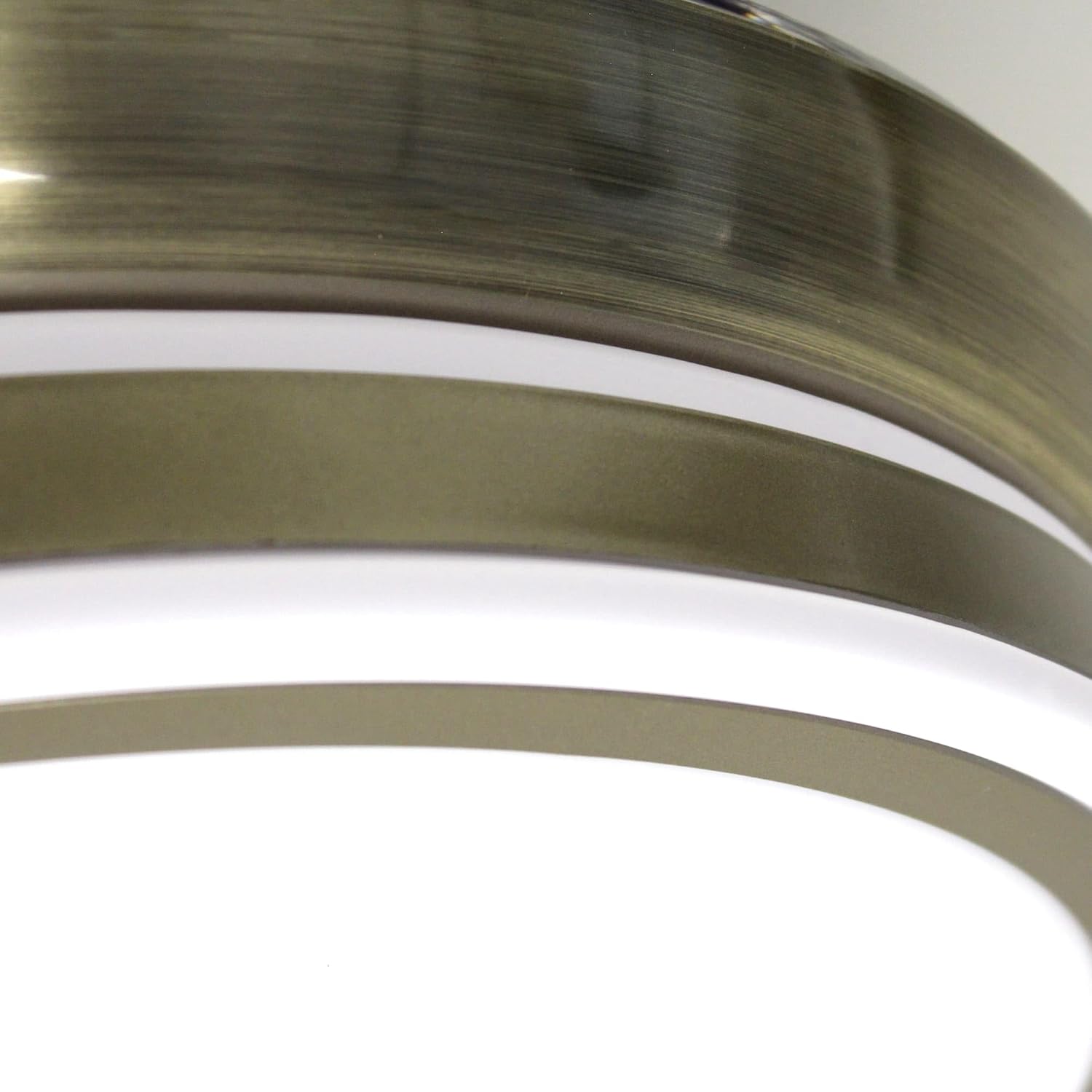 wonderlamp – Ventilador de Techo con Luz LED Pearl Mini, Aspas Retráctiles, Motor DC Muy Silencioso, 3 Temperaturas de Color Regulables, 46W, Blanco