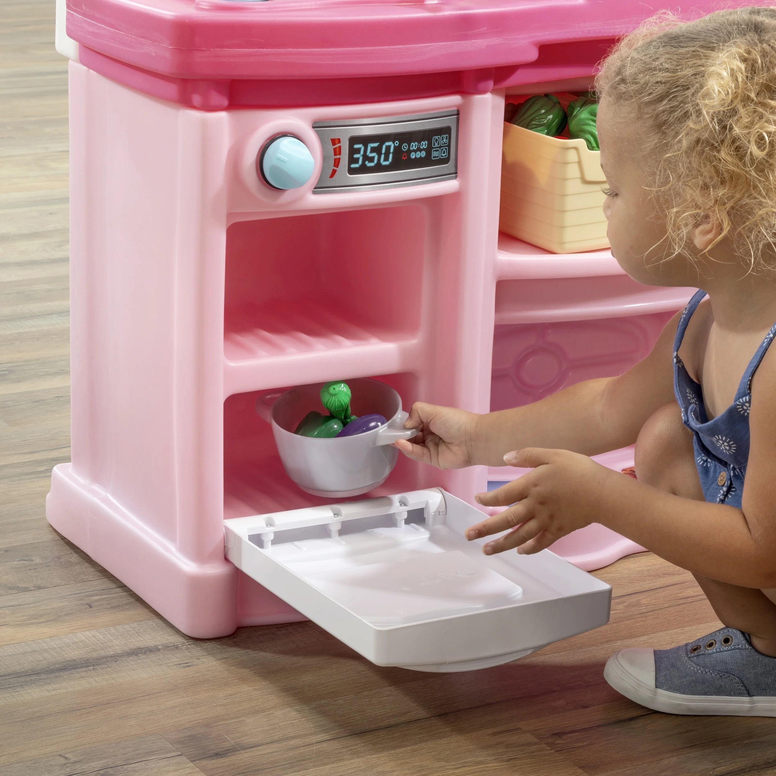 2025 Set de cocina infantil Step2 Fun with Friends en rosa