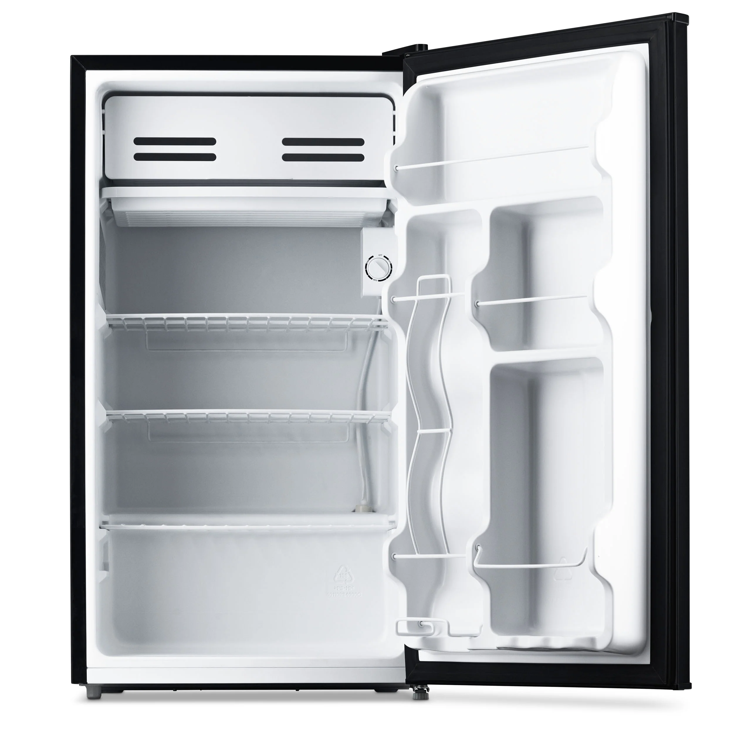 2025 Newair® Mini refrigerador compacto con congelador, 3,3 pies cúbicos – Negro