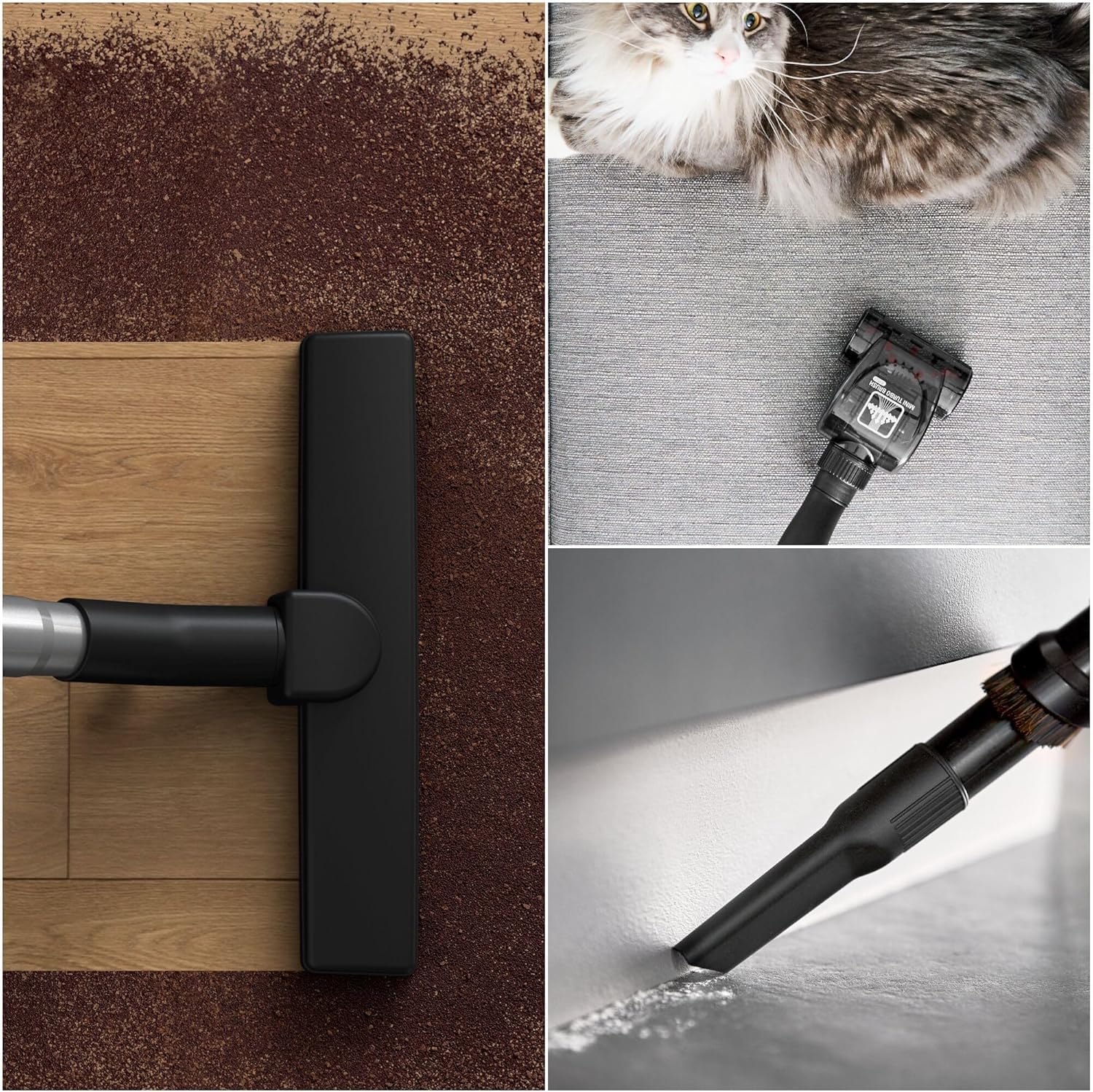 Rowenta Compact Power XXL Aspiradora sin Bolsa, Motor Eficiente Energéticamente de 900W, Filtración Ciclónica Avanzada, Depósito Extra Grande de 2.5L, Compacta, Kit Clásico, Modelo RO4B23