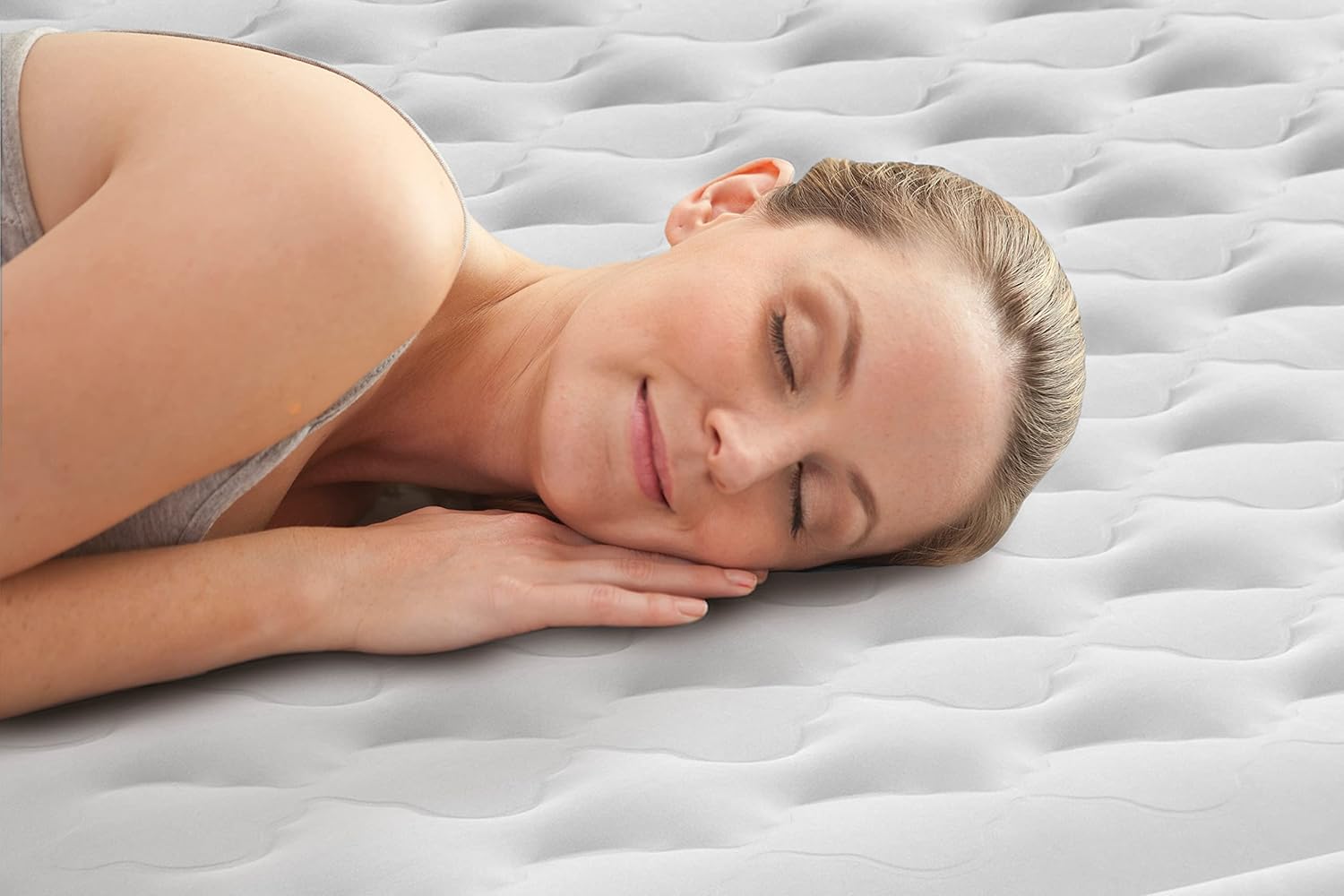 Intex 64428Np – Colchón Inflable Ultra Plush para 2 Personas con Fiber-Tech