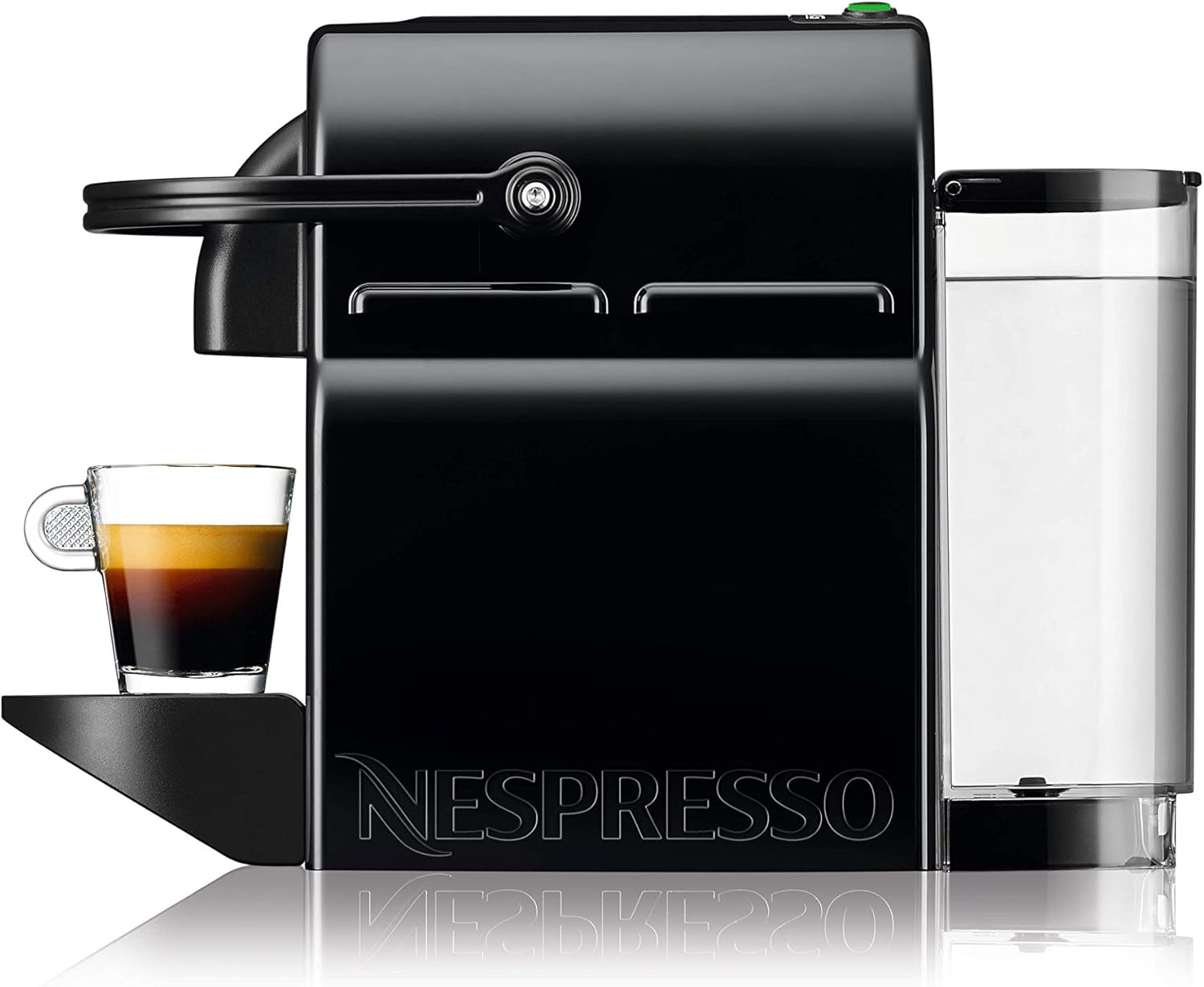 Cafetera Nespresso De'Longhi Inissia EN80.B para cápsulas Nespresso, 19 bar, apagado automático, color negro