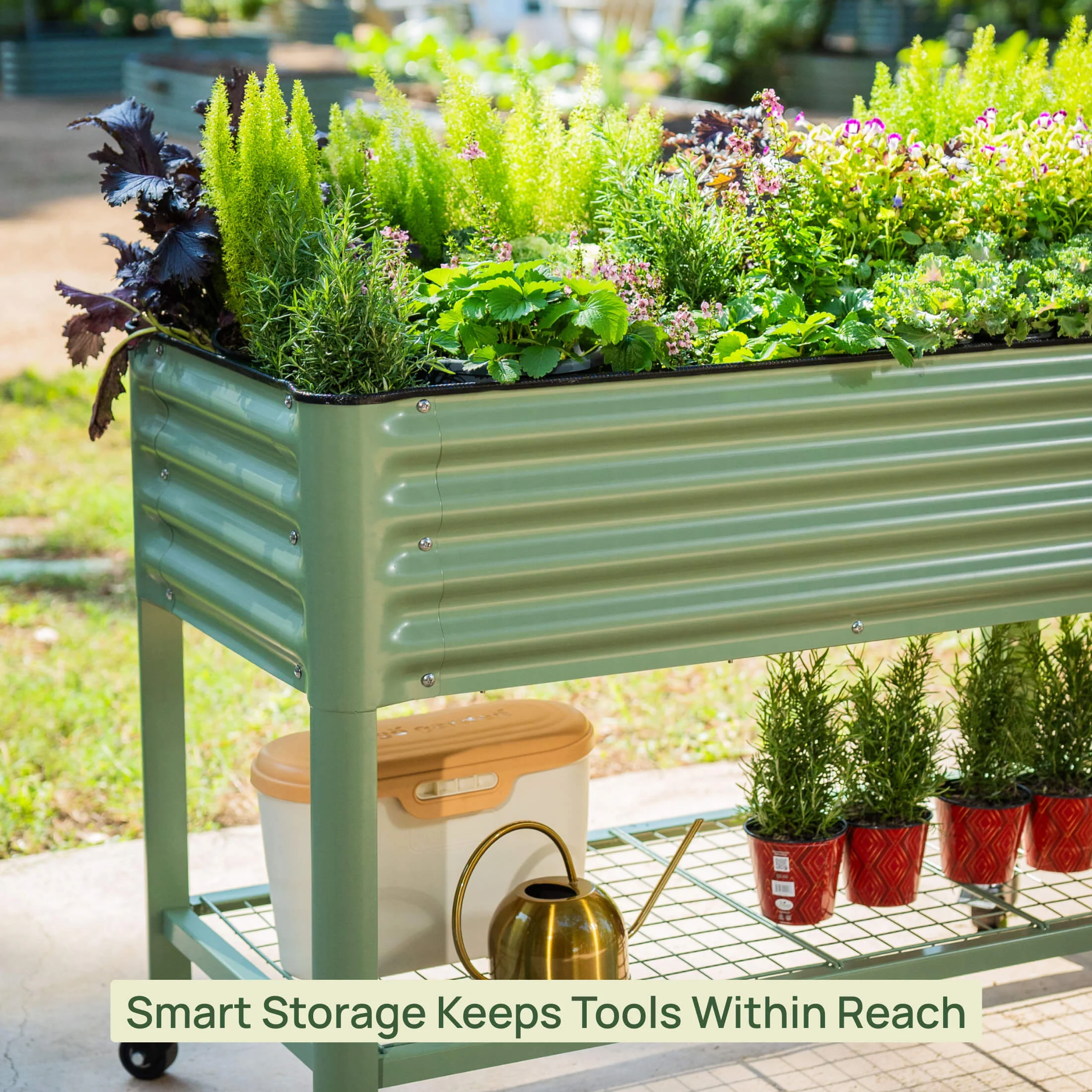 2025 Jardinera elevada – Serie V 2' x 4'