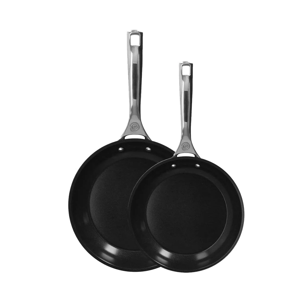 2025 Le Creuset - Set de sartenes Essential antiadherente 20/26 cm