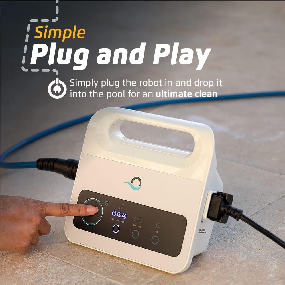 2025 Limpiador Robótico de Piscina Dolphin Nautilus CC para Piscinas de hasta 33 Pies – Cepillo de Escalado de Paredes