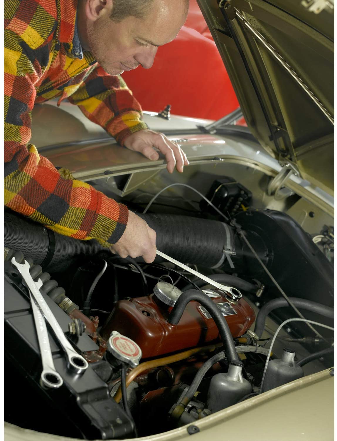 2025 Juego de Llaves Combinadas de 12 Puntos GEARWRENCH con Carraca