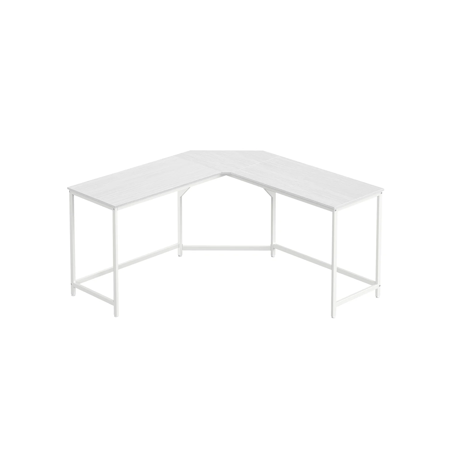 Escritorio en Forma de L para Juegos Esquinero para Estudio Ahorra Espacio Fácil Montaje