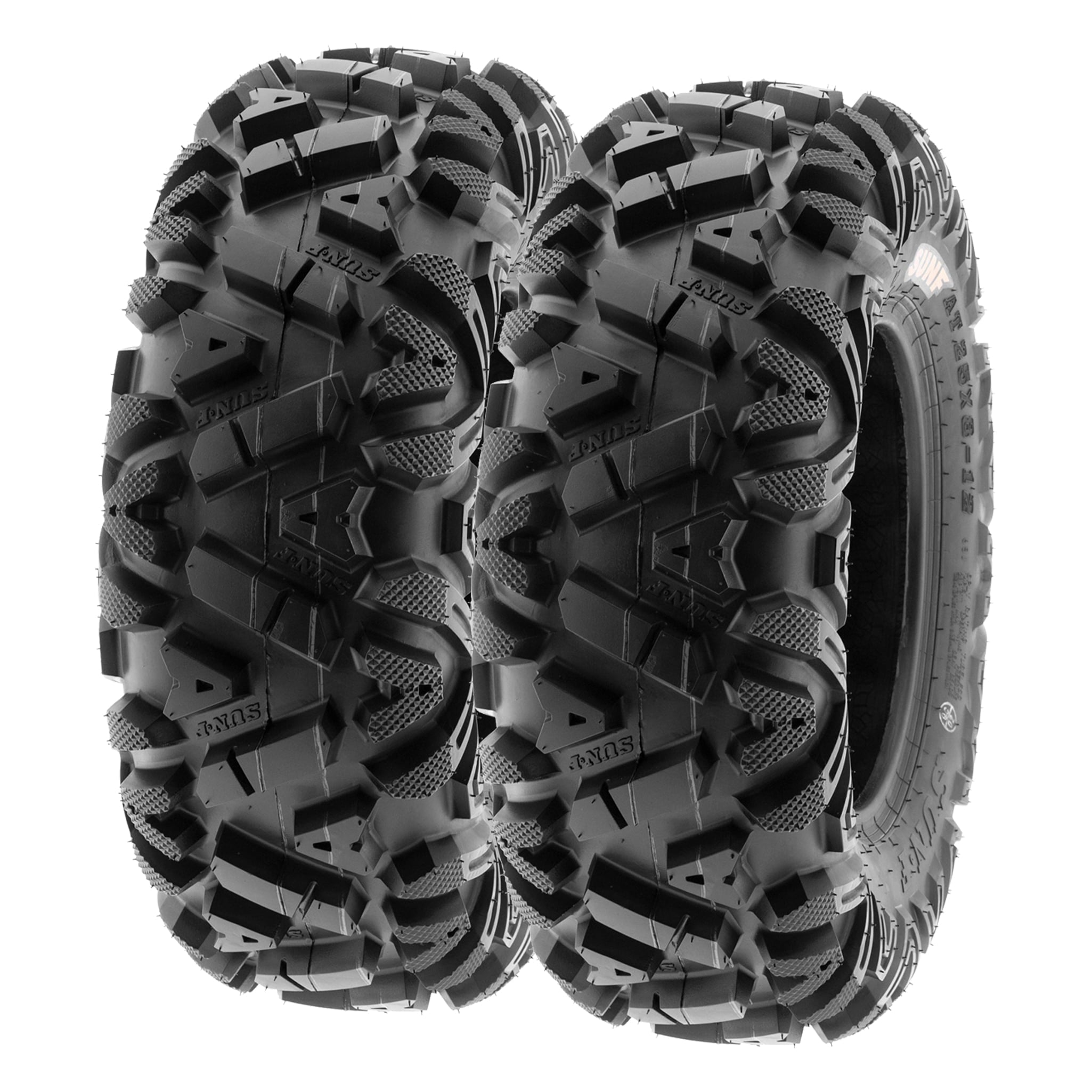 2025 SunF All Terrain ATV/UTV Tires 25×8-12 & 25×10-12 6 PR A033 | Juego Completo de 4 Llantas