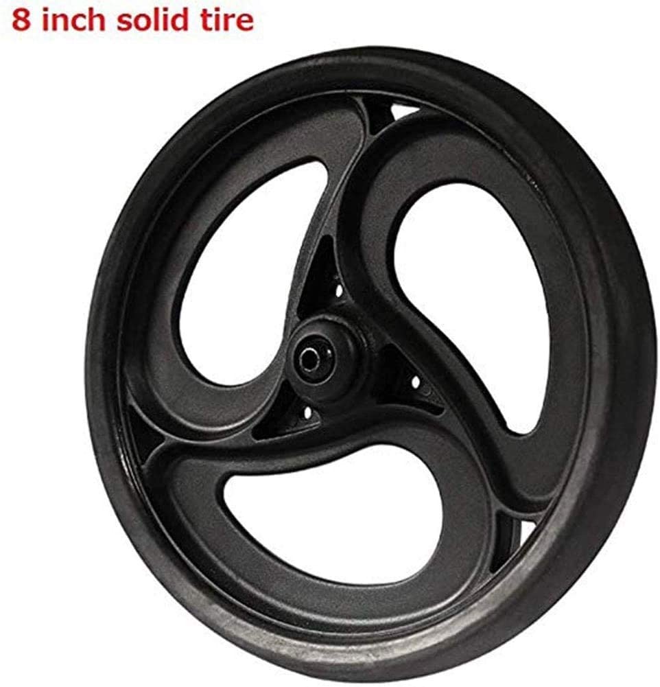 2025 Andador de Rodilla con 4 Ruedas, Scooter de Rodillo Todo Terreno con Altura Ajustable y Bolsas de Almacenamiento