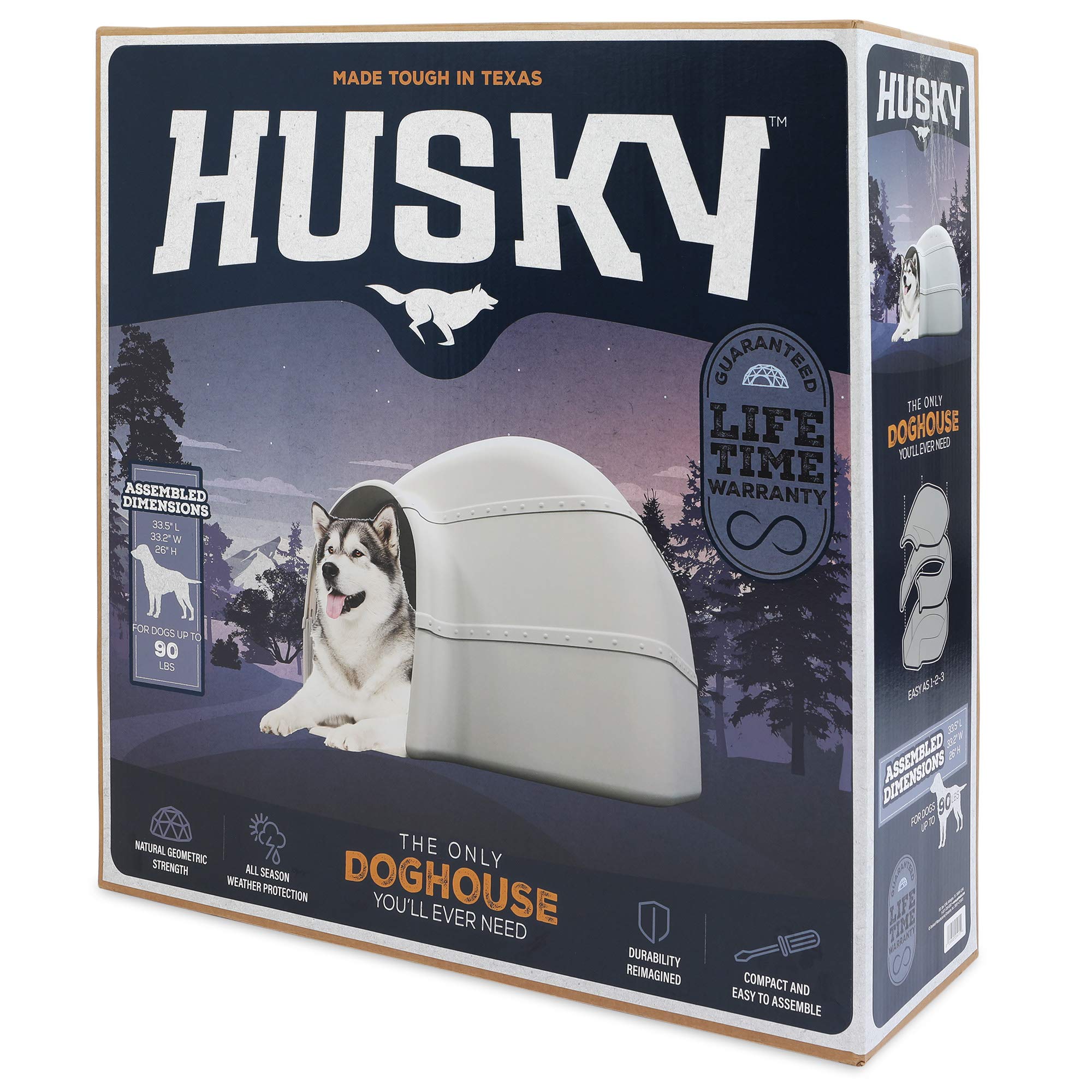2025 Casa para Perros Petmate Husky – Para Perros de Gran Tamaño