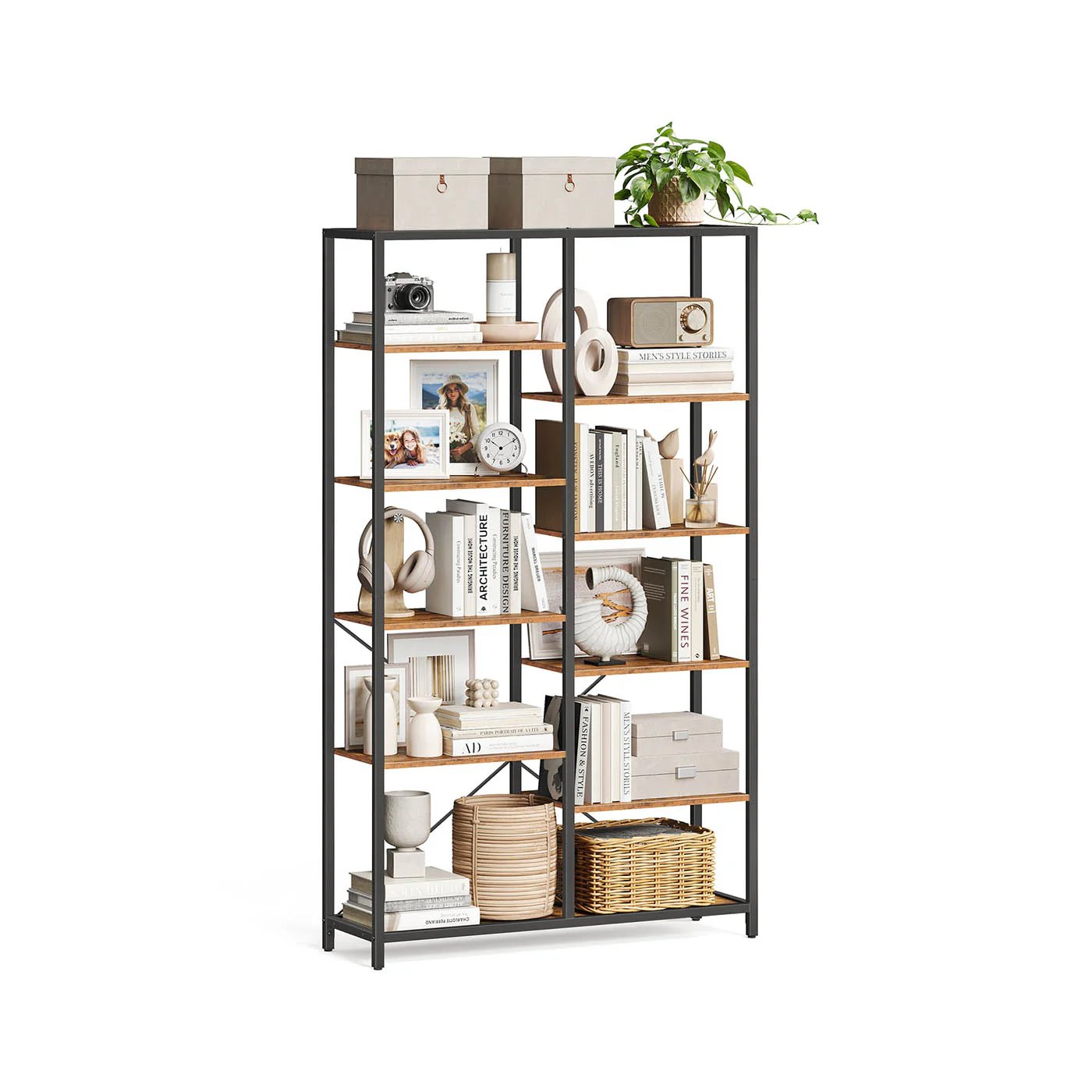 Librería de 5 Niveles para Salón