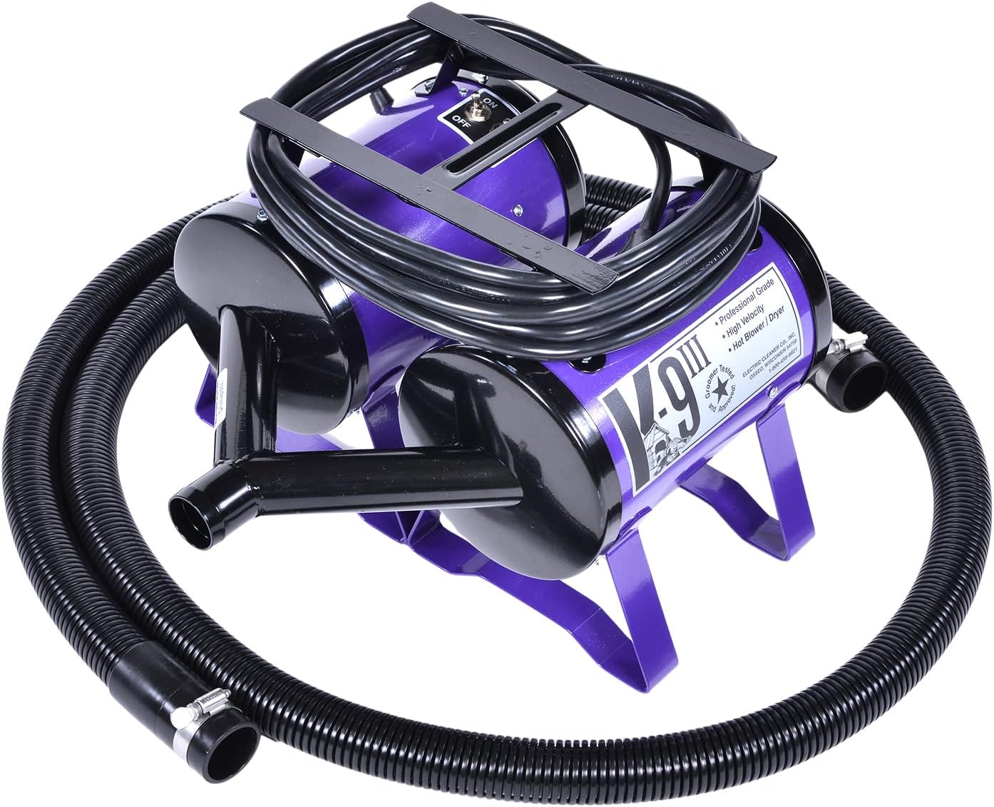 2025 Secador de Pelo para Perros - Diseño Robusto y Duradero con Alto Rendimiento para Acicalado Profesional y en Casa