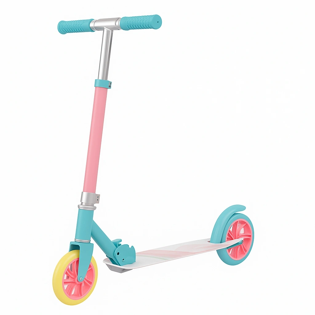 Patinetes Infantiles rosa/azul/amarillo apto 4 a 8 años - PRMQMghR66uf