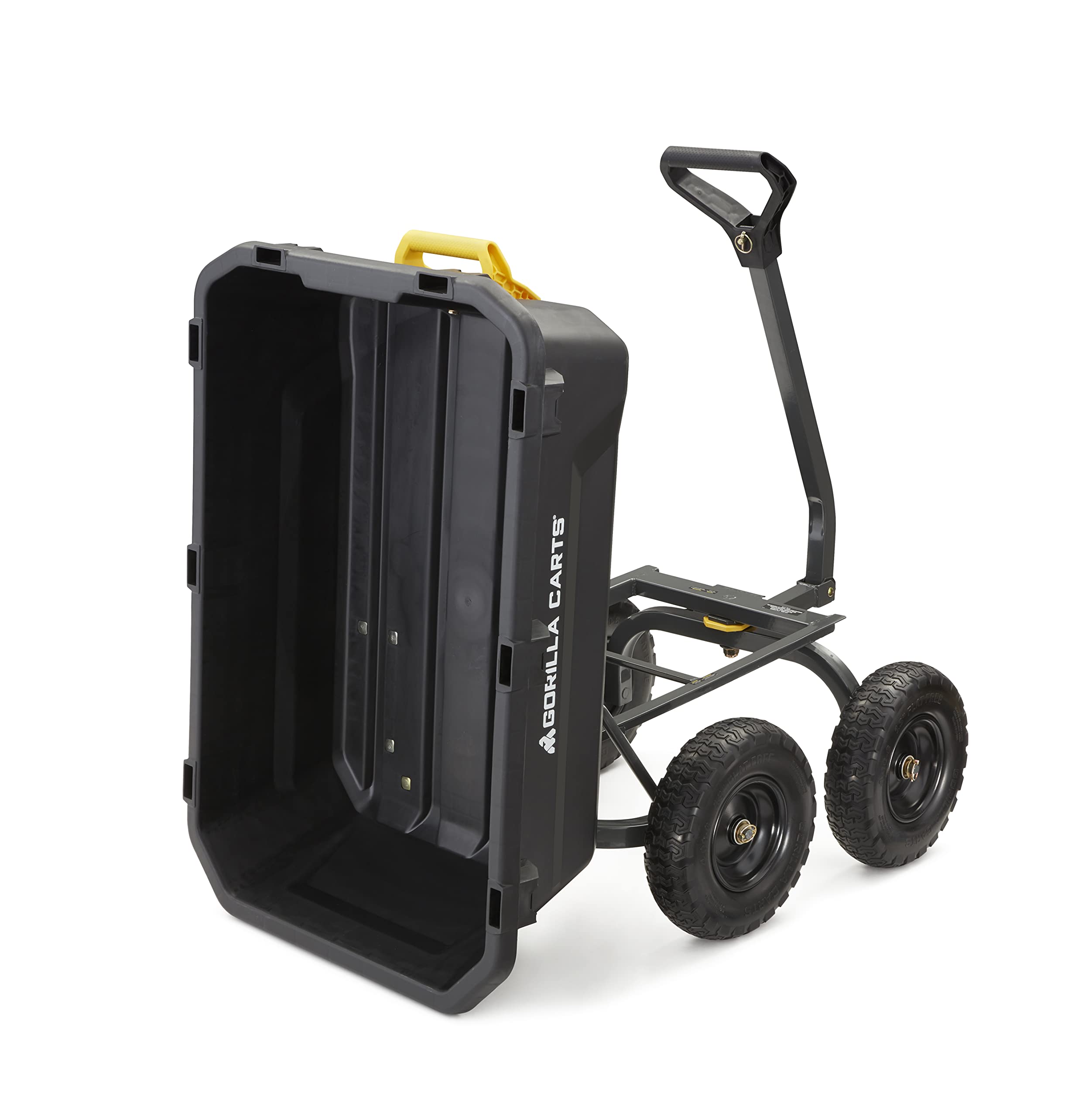 2025 Carro de Jardín Gorilla Carts de Alta Resistencia con Neumáticos Sin Aire