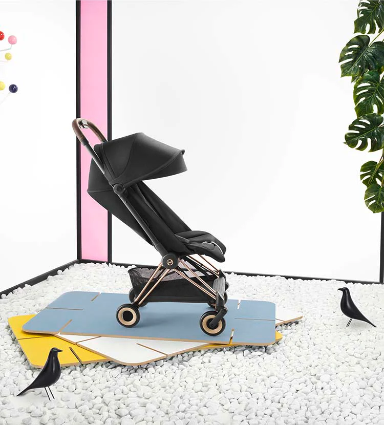 2025 COŸA Buggy Verde Hoja – Cochecito ligero y maniobrable para tus desplazamientos