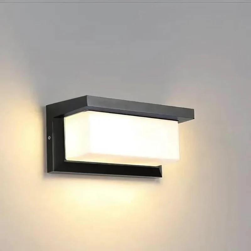 Bewegungsaktivierte LED Außenlampe mit IP65 Schutz für Sicherheit und Außenbeleuchtung