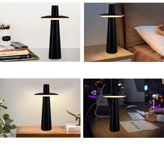 Moderne Tischlampe im Skandinavischen Design mit Touch-Sensor für Wohn- und Schlafzimmer